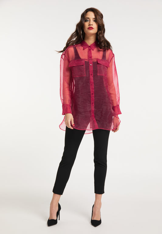 faina women's organza blouse
