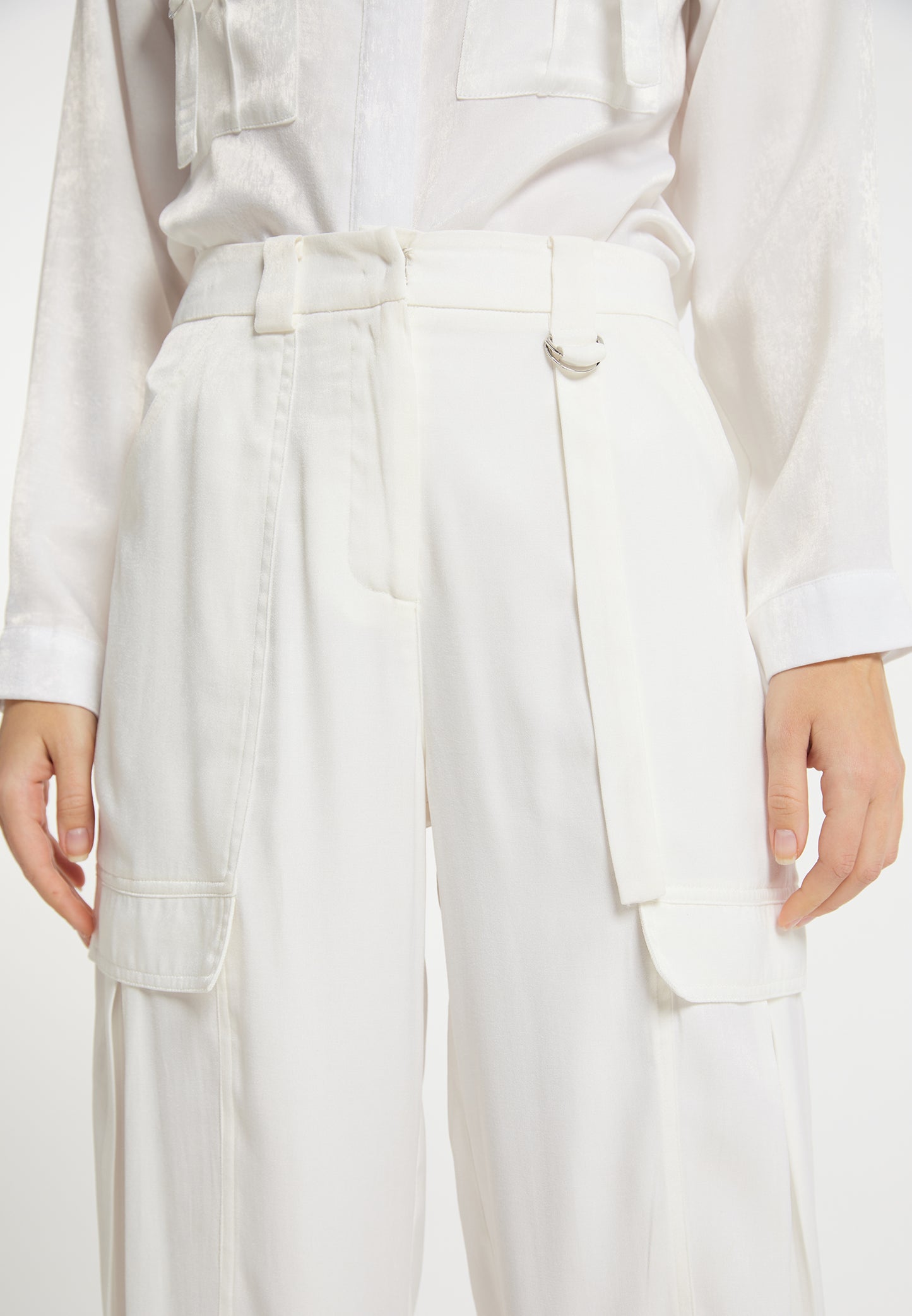 DreiMaster Vintage women's fabric trousers