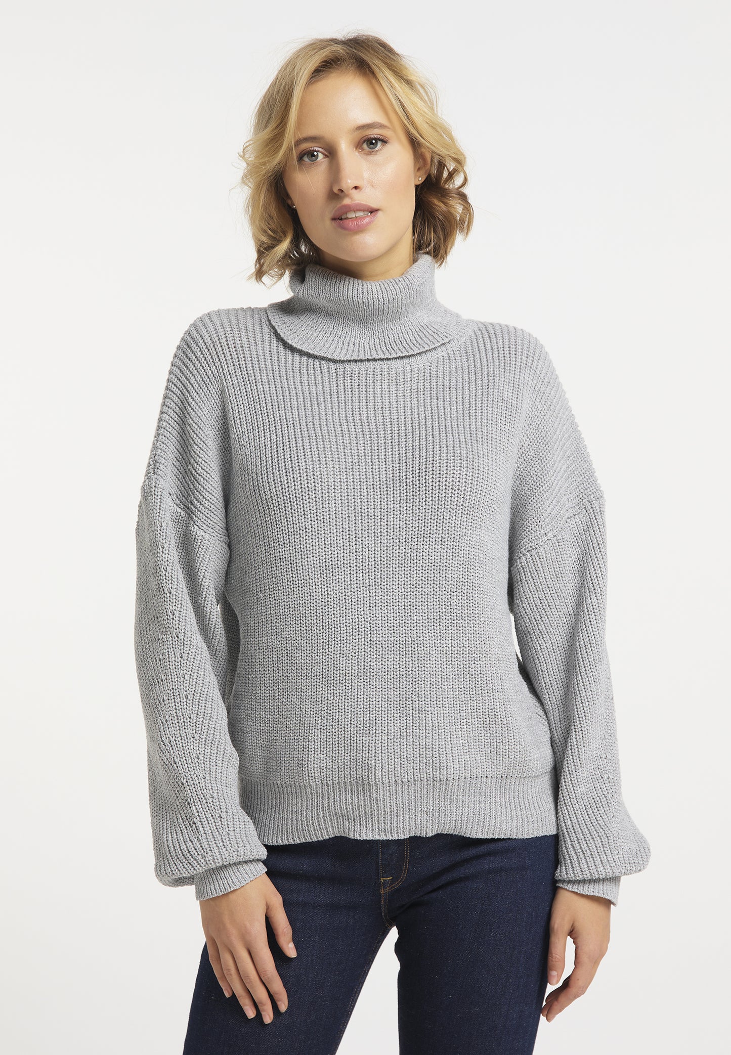 usha BLUE LABEL damski sweter z dzianiny