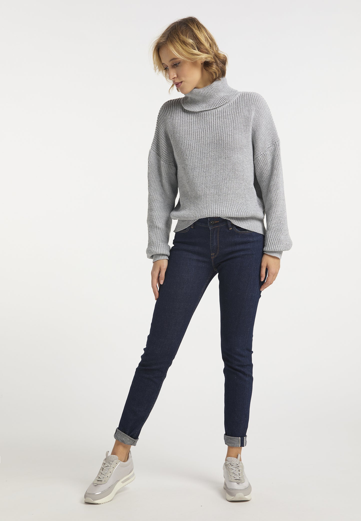 usha BLUE LABEL damski sweter z dzianiny