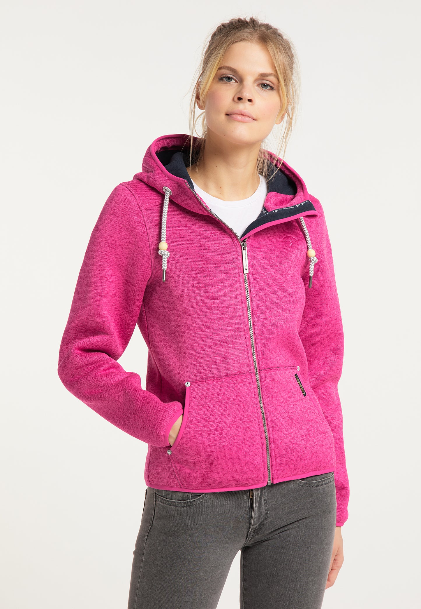 Schmuddelwedda women's knitted fleece jacket
