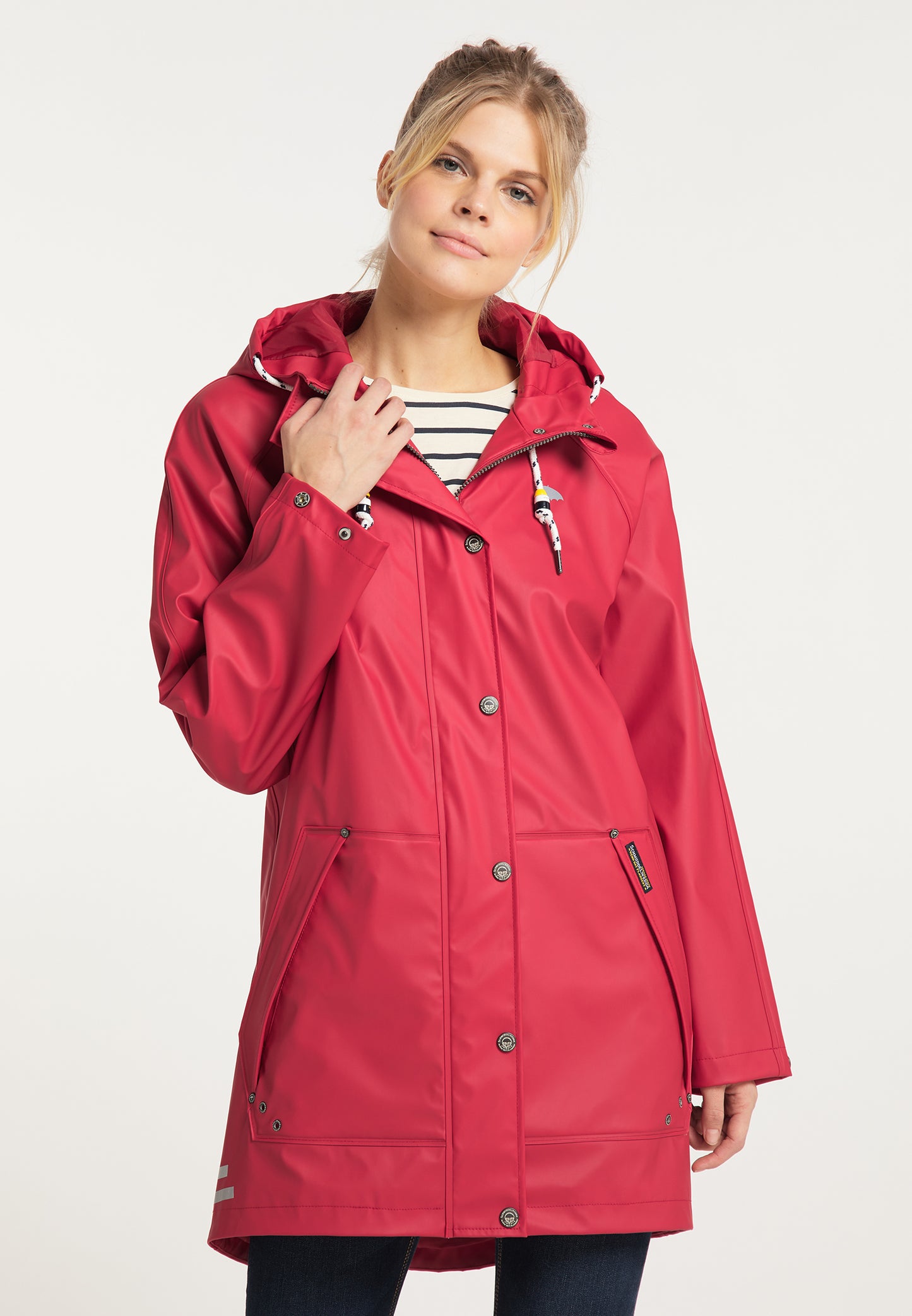 Schmuddelwedda women's oversize rain parka