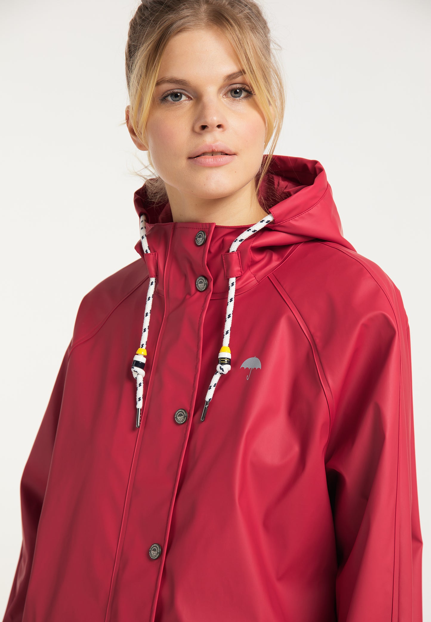 Schmuddelwedda women's oversize rain parka