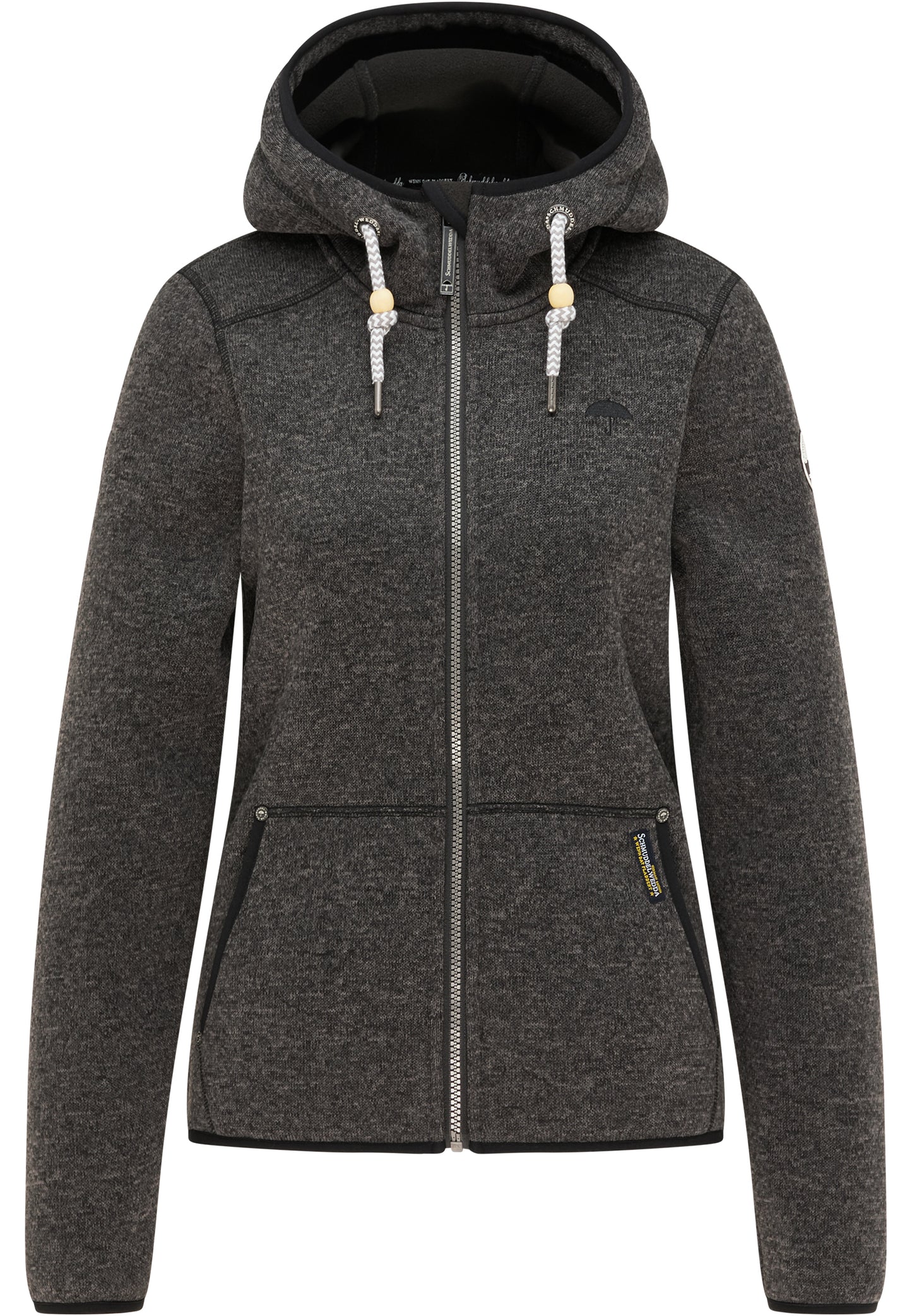 Schmuddelwedda women's knitted fleece jacket