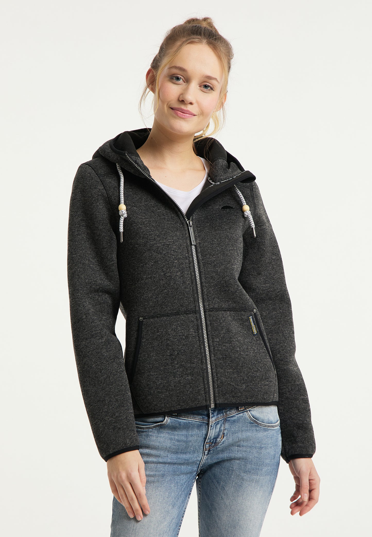 Schmuddelwedda women's knitted fleece jacket
