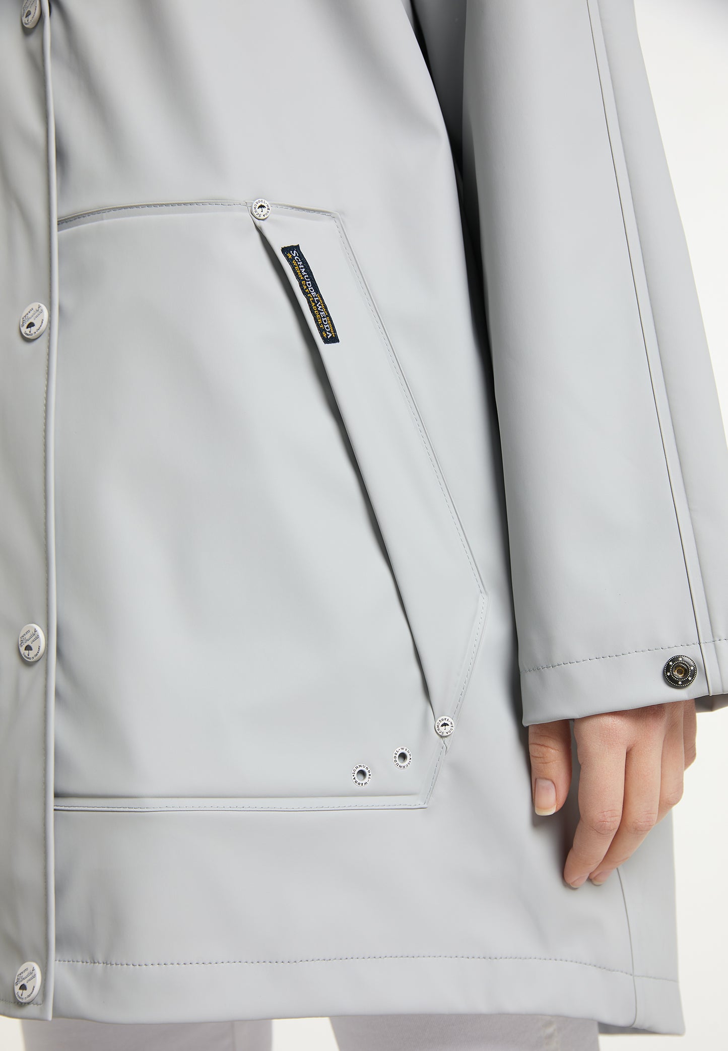 Schmuddelwedda women's oversize rain coat