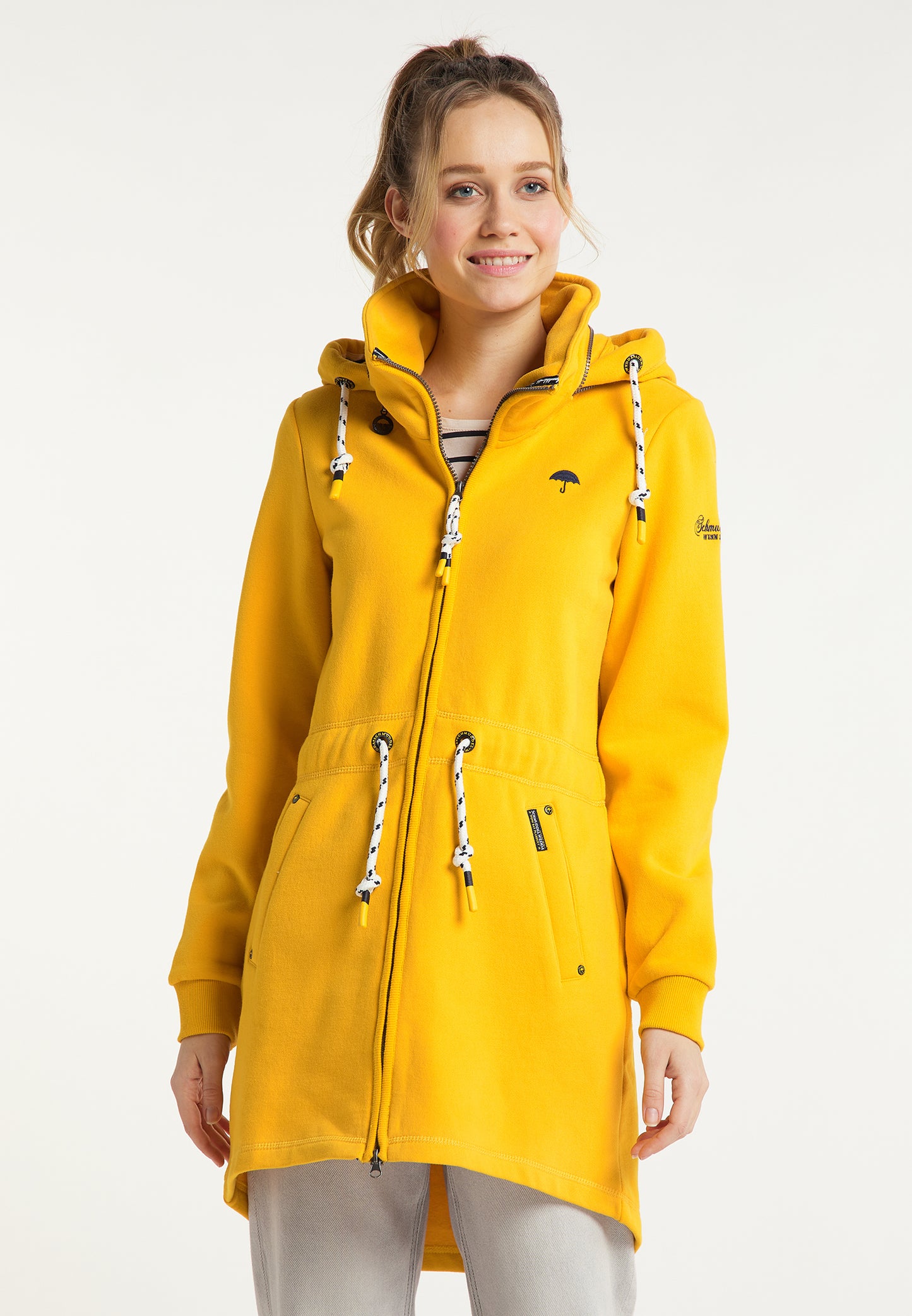 Schmuddelwedda women's long sweat jacket