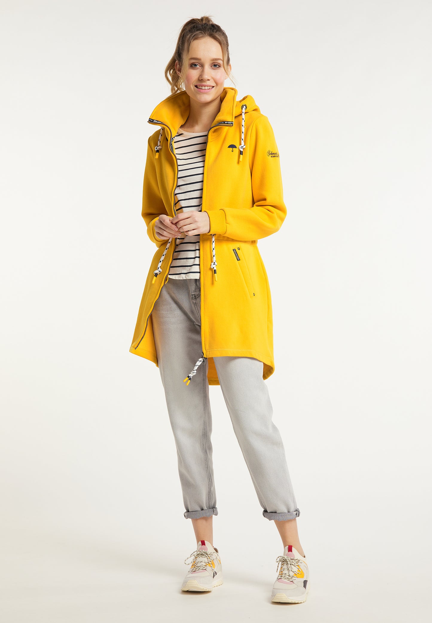 Schmuddelwedda women's long sweat jacket