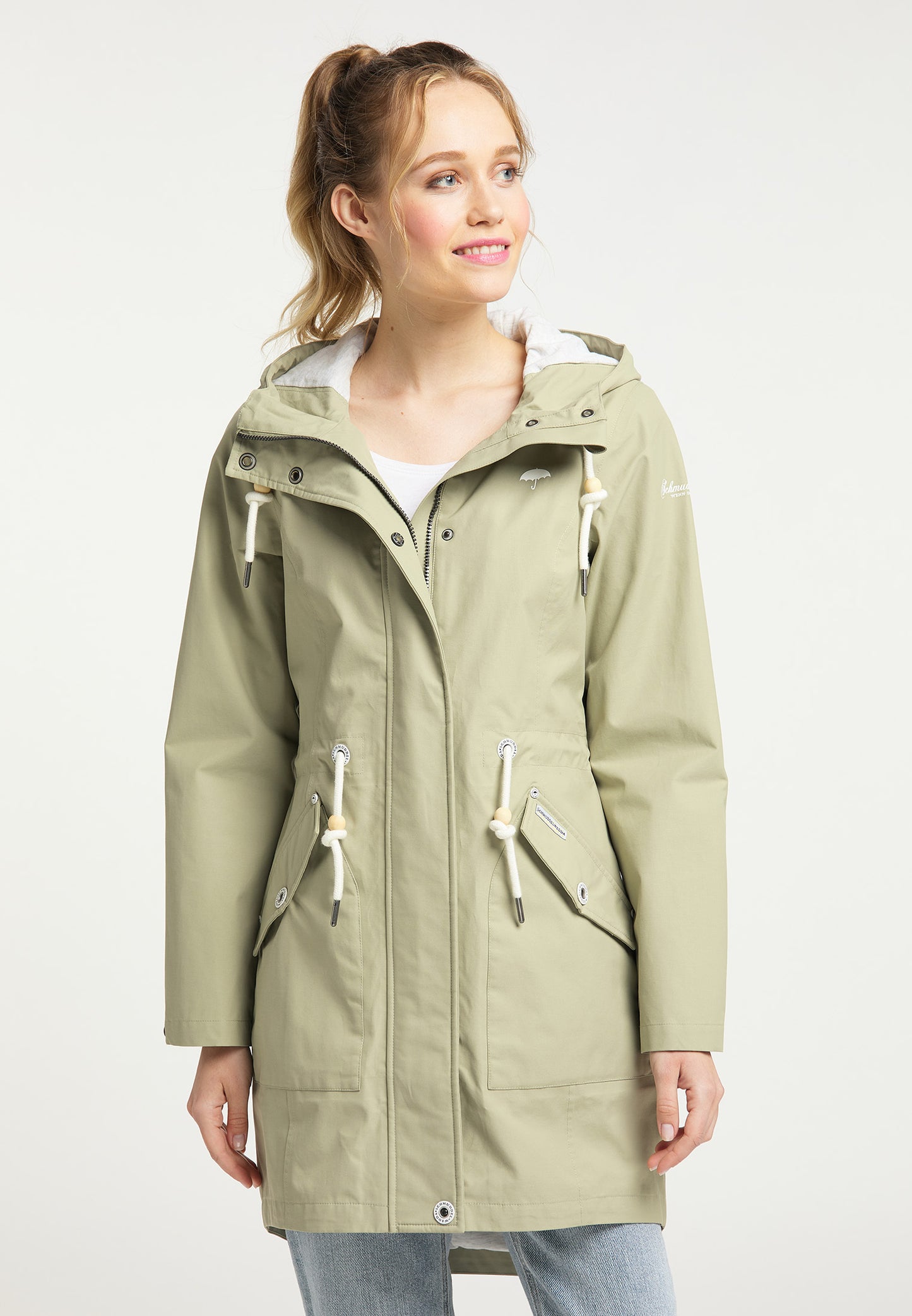 Schmuddelwedda women's rain parka