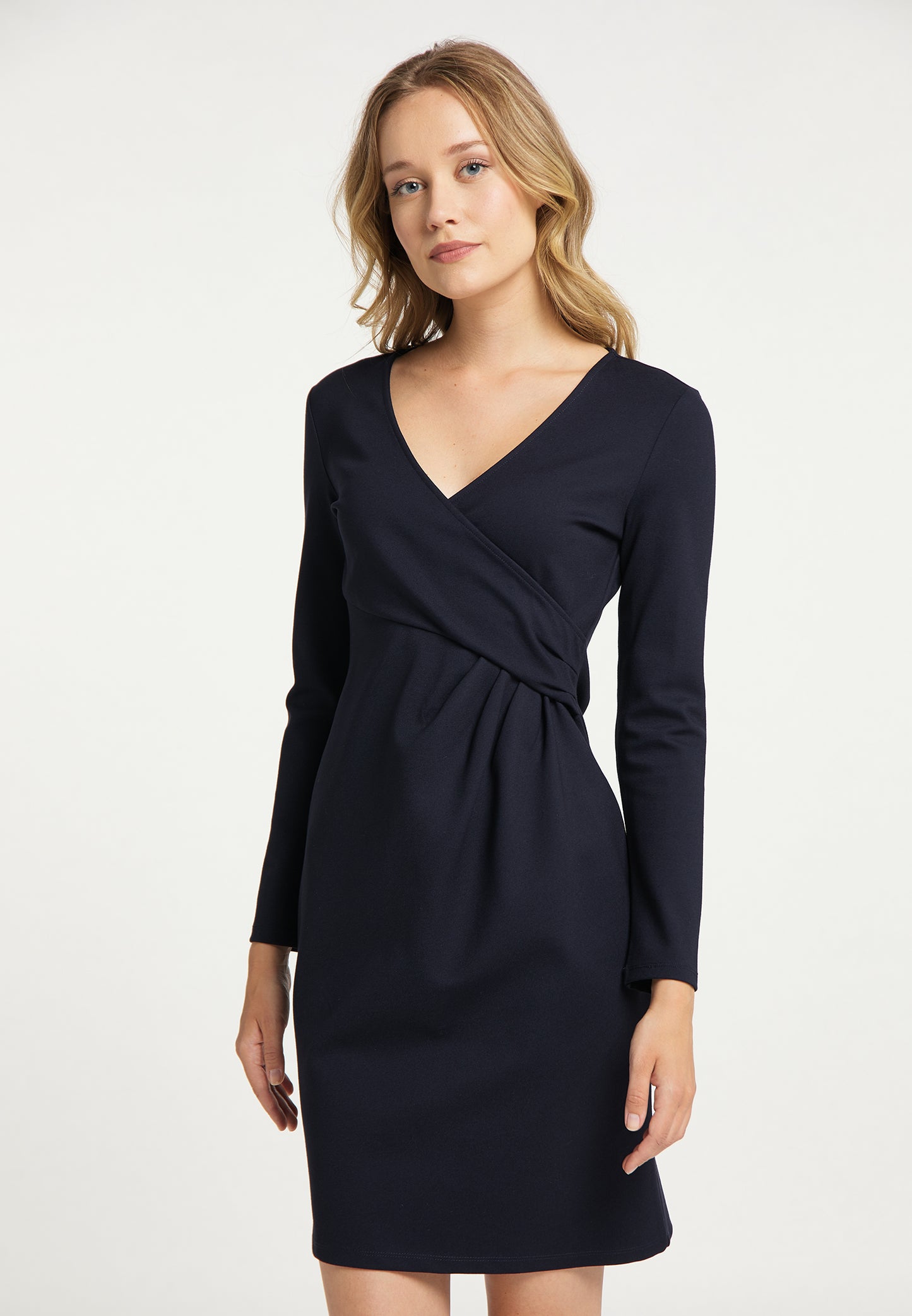 DreiMaster Klassik women's draped dress