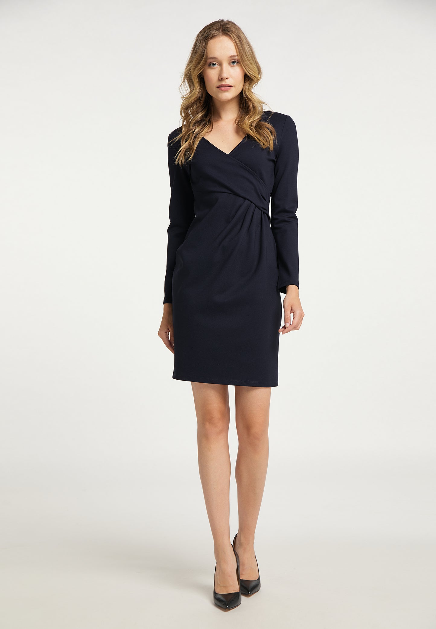 DreiMaster Klassik women's draped dress