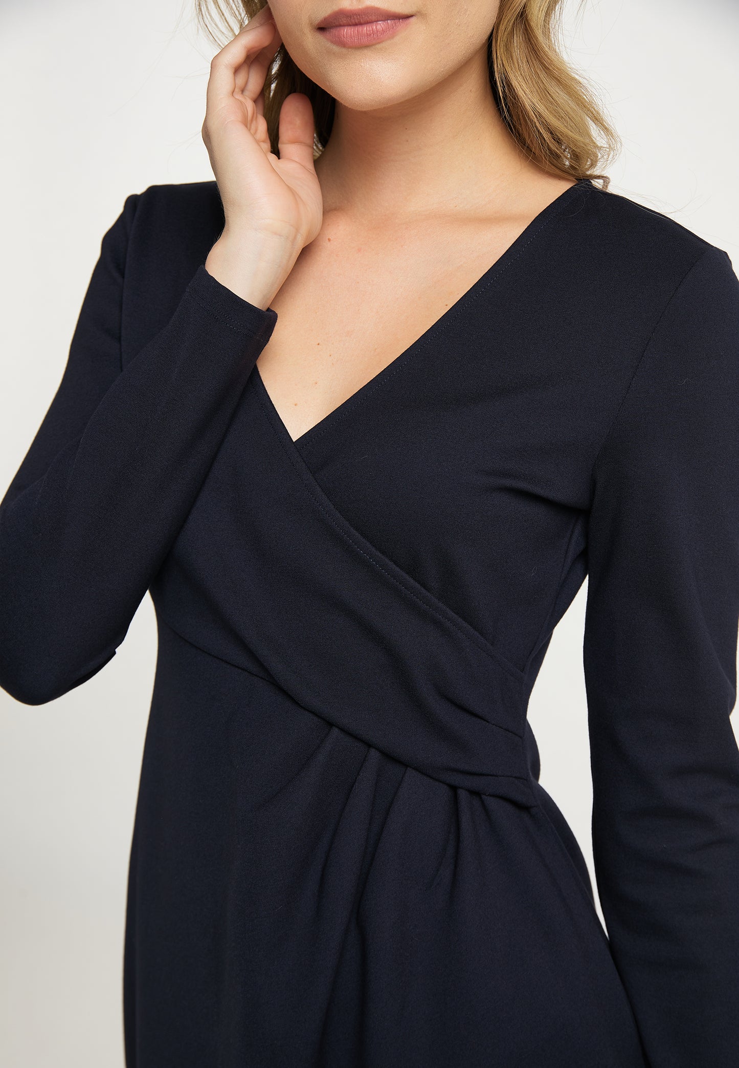 DreiMaster Klassik women's draped dress