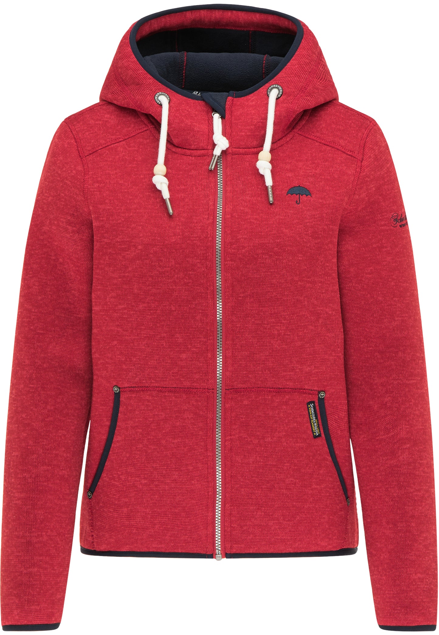 Schmuddelwedda women's knitted fleece jacket