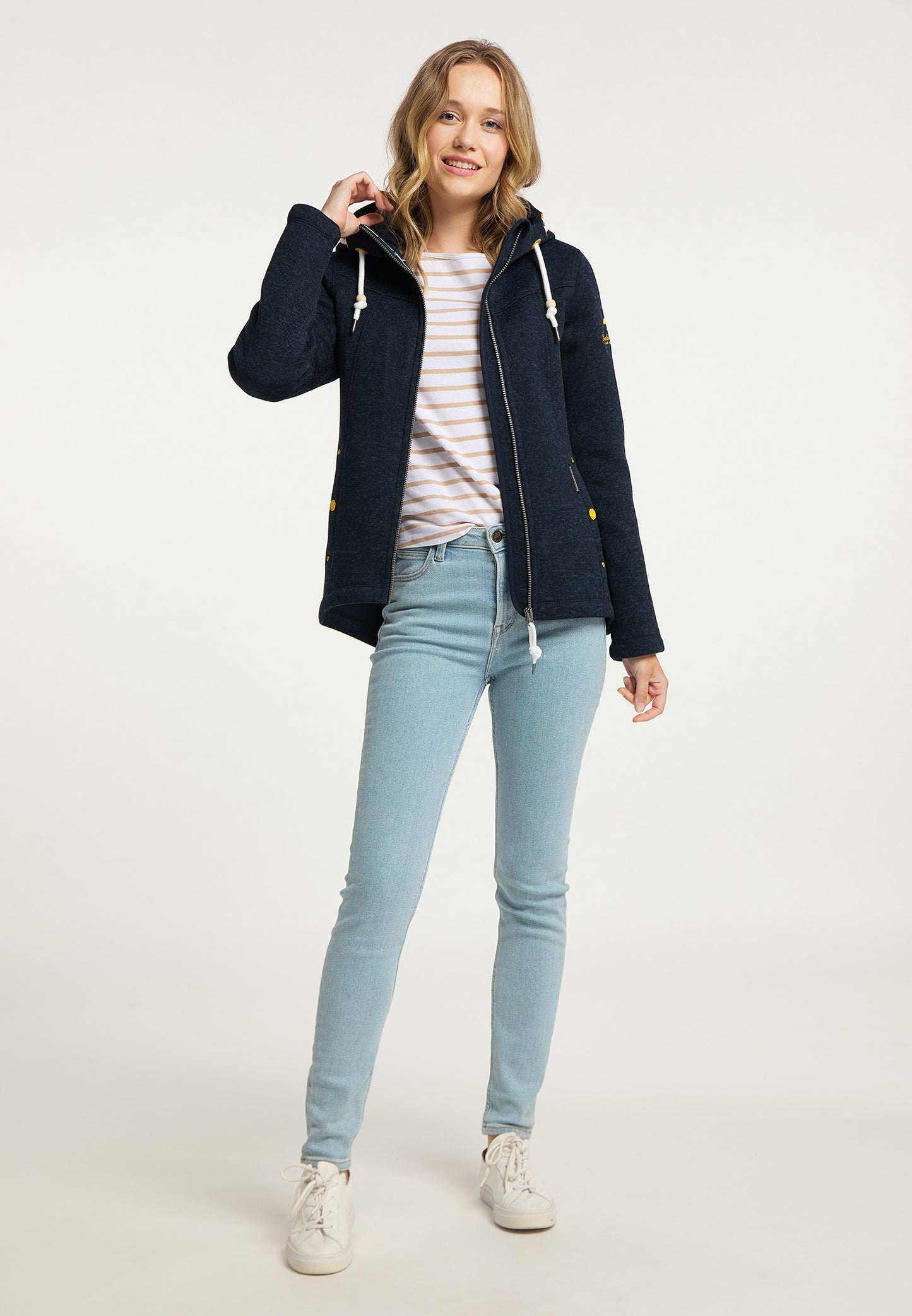 Schmuddelwedda women's knitted fleece jacket