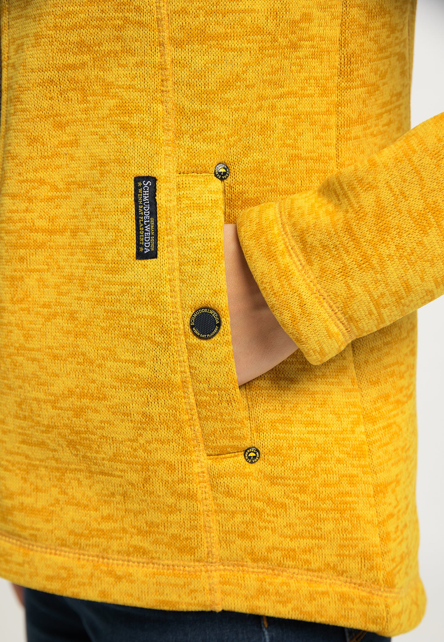 Schmuddelwedda women's knitted fleece jacket