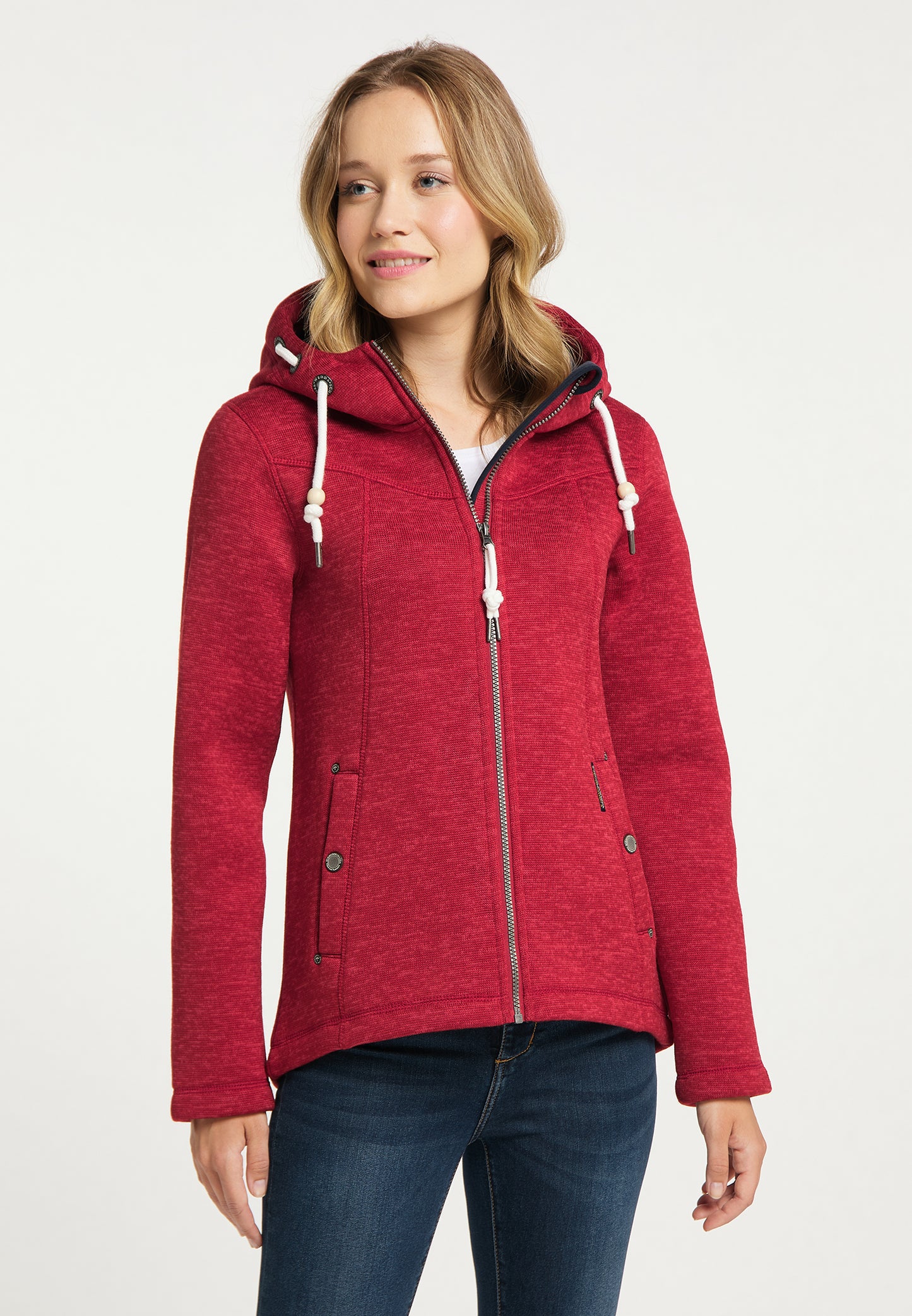 Schmuddelwedda women's knitted fleece jacket