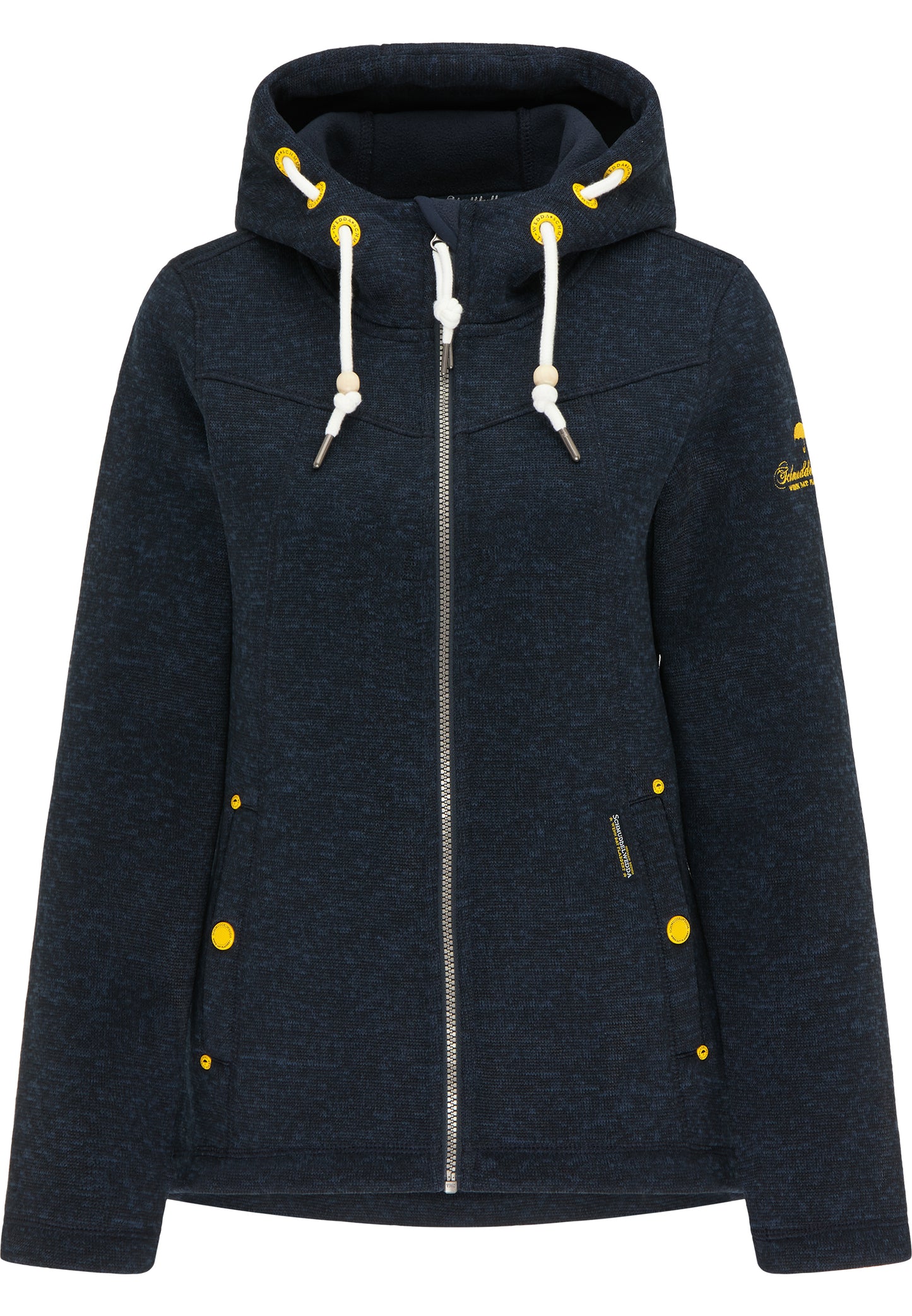 Schmuddelwedda women's knitted fleece jacket