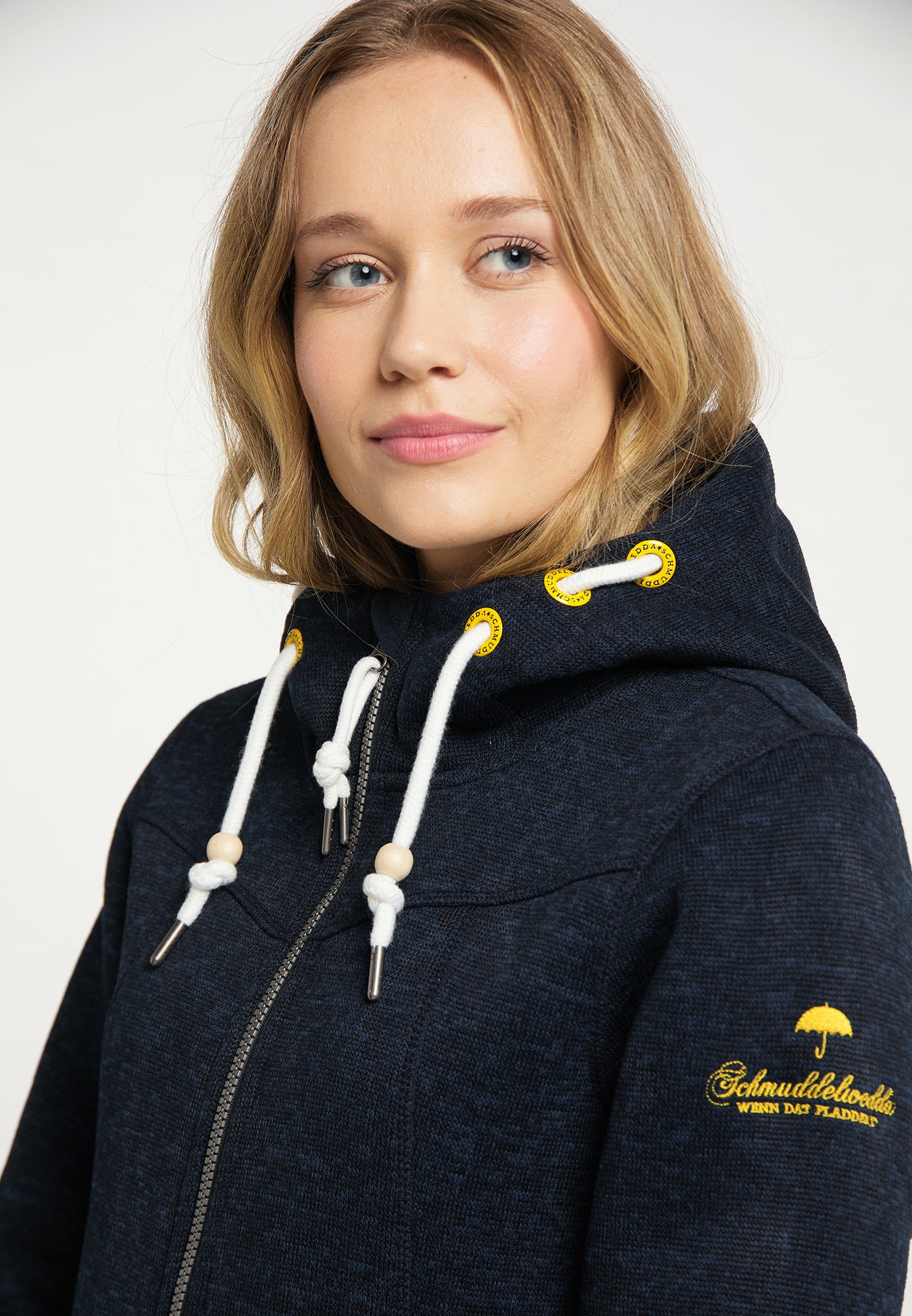 Schmuddelwedda women's knitted fleece jacket