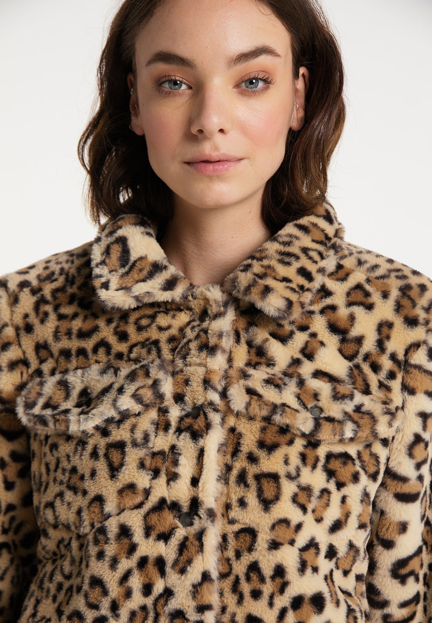 myMo women's faux fur jacket