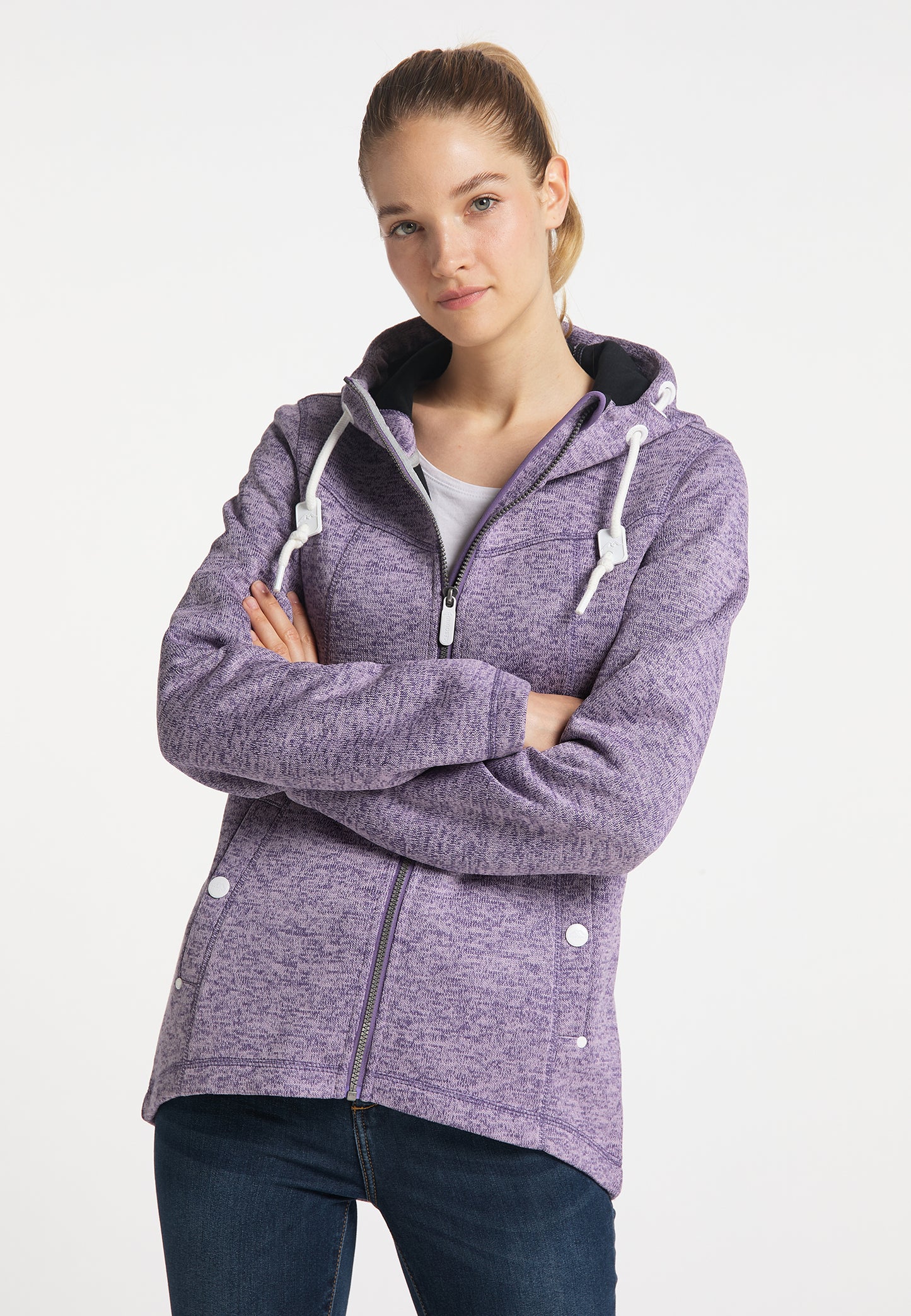 ICEBOUND women's knitted fleece jacket