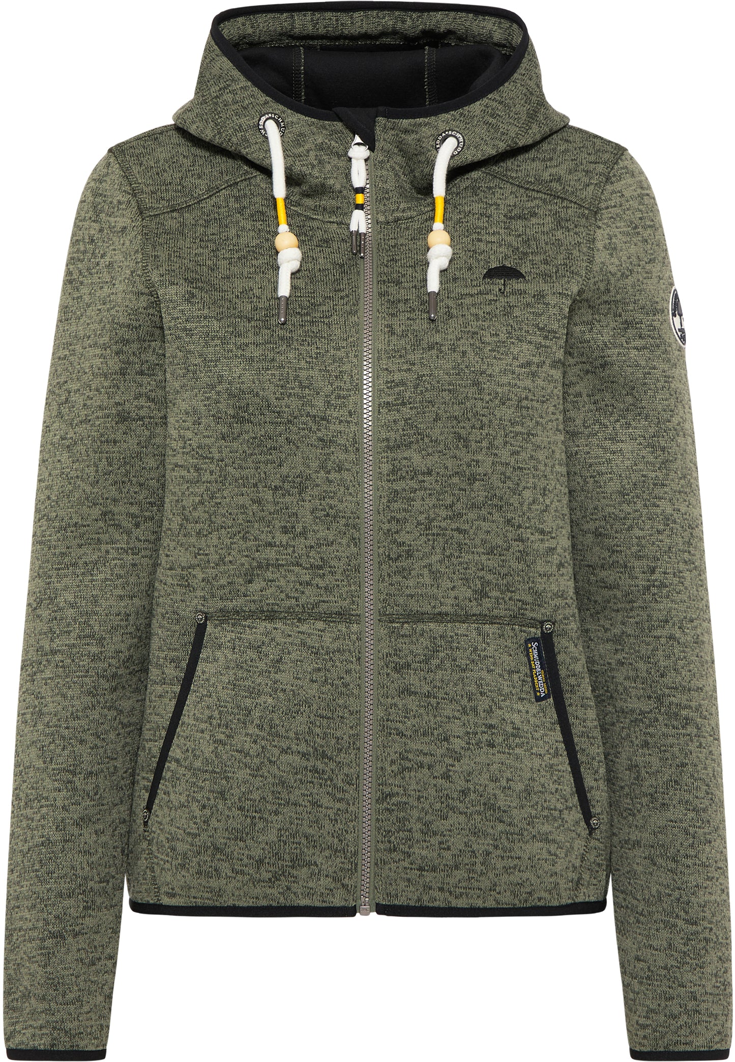 Schmuddelwedda women's knitted fleece jacket