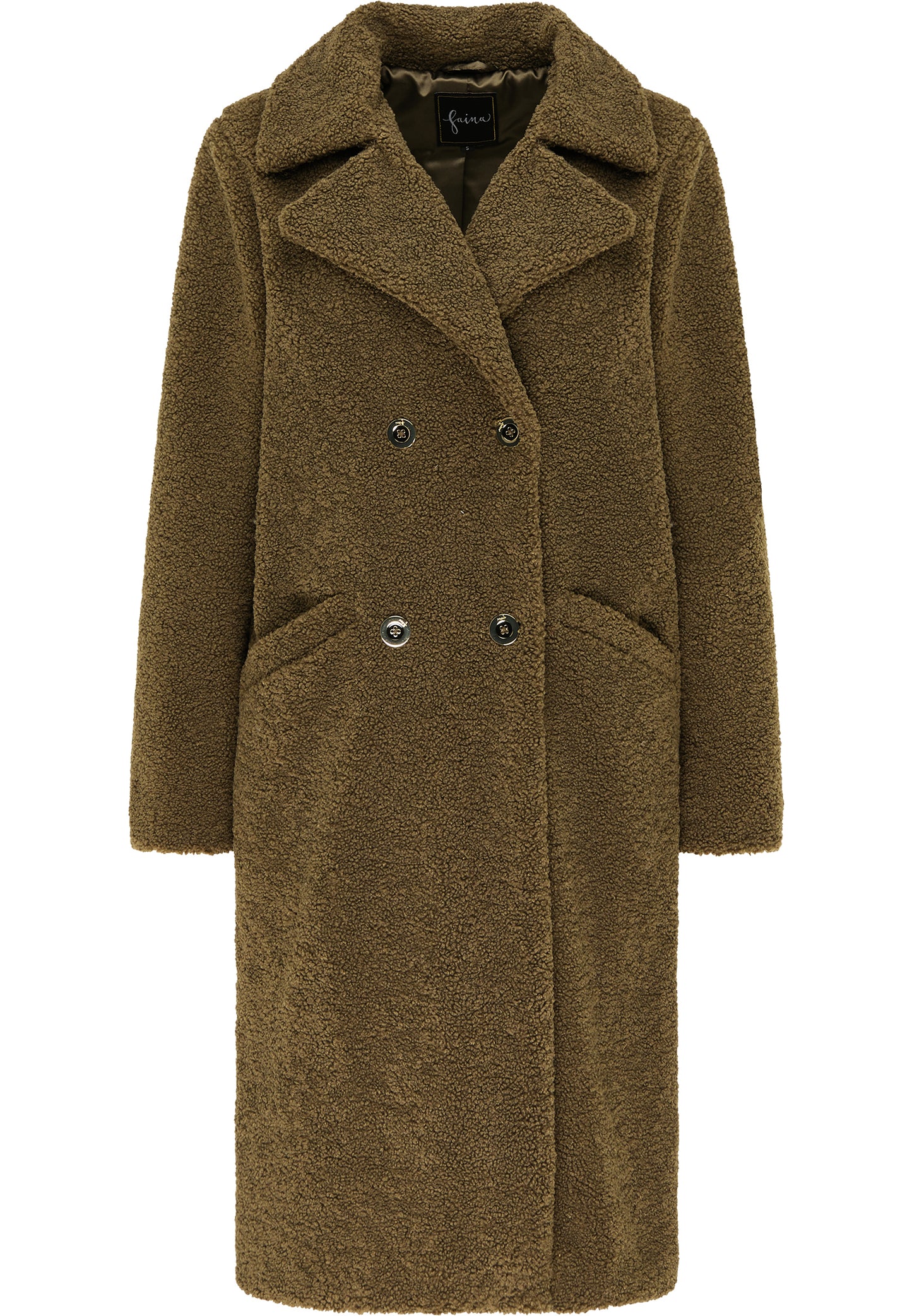 faina women's faux searling coat