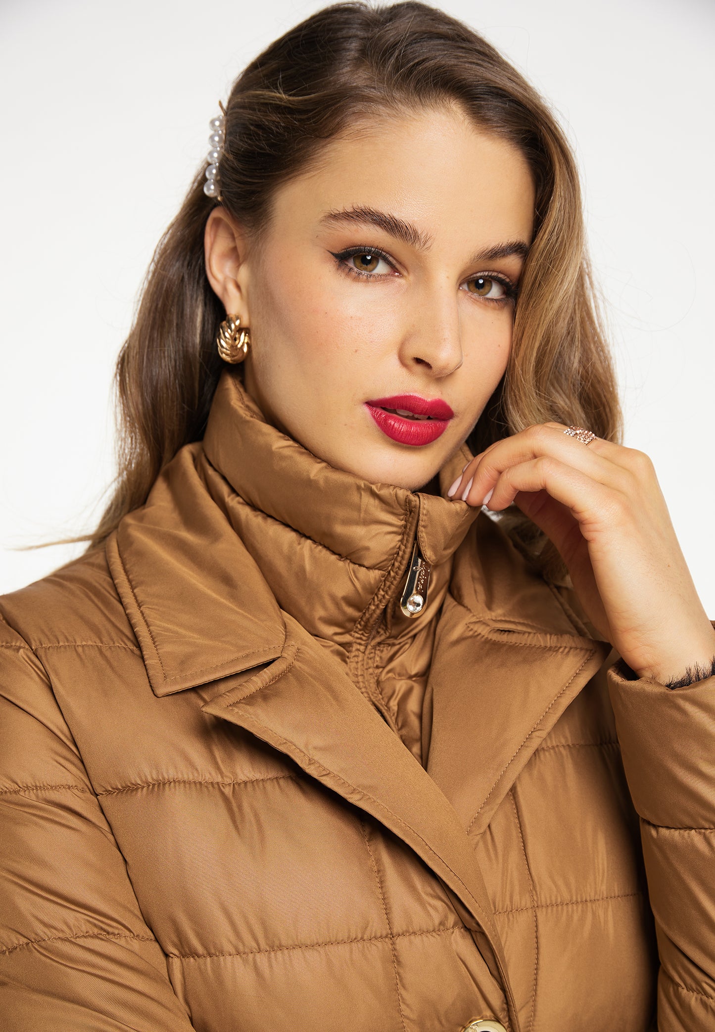 faina women's quilted jacket