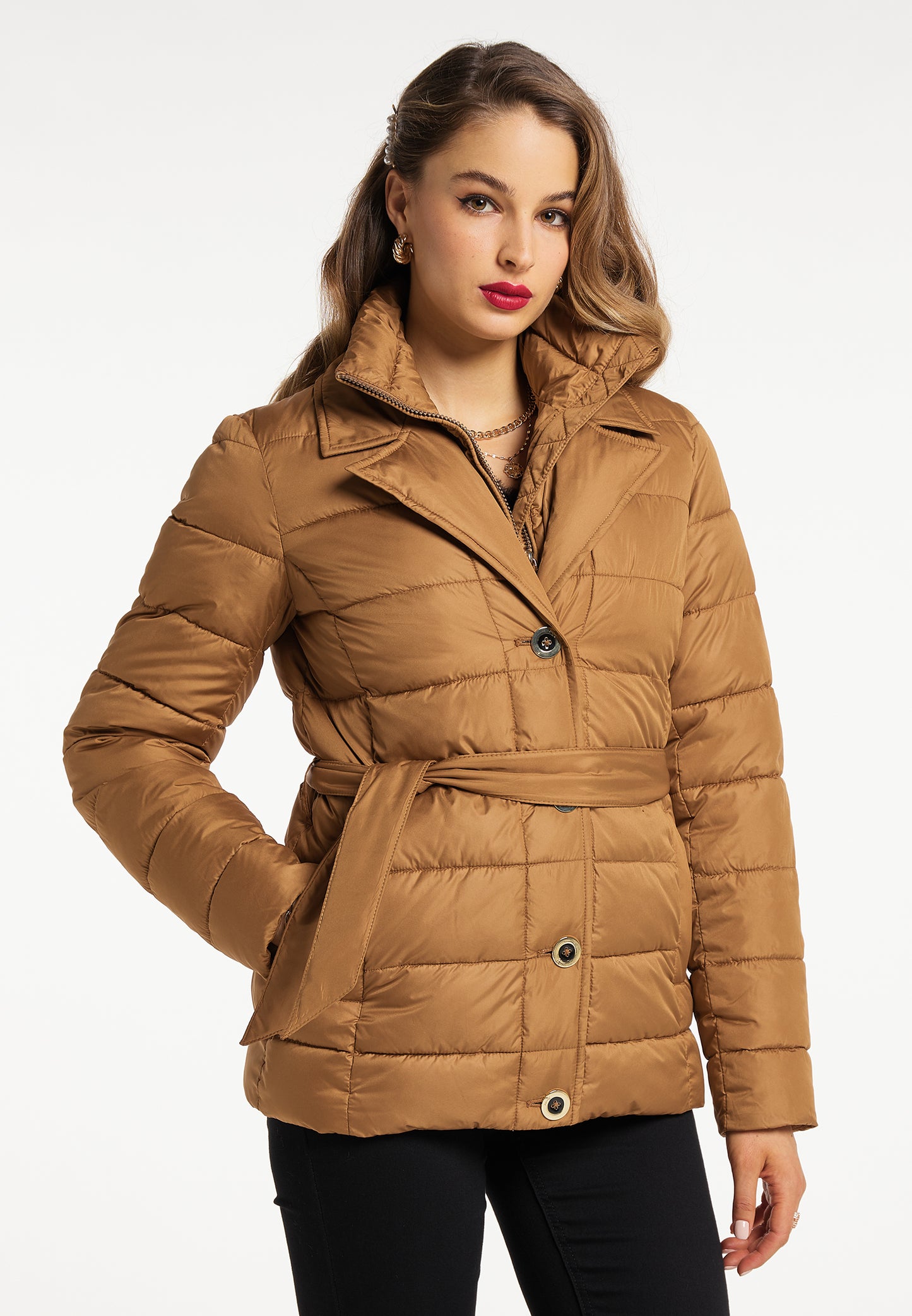 faina women's quilted jacket