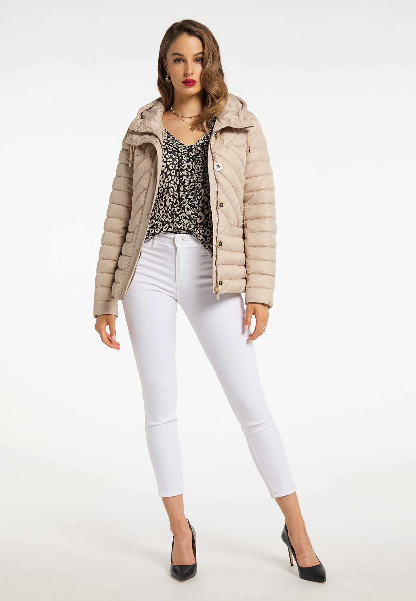 faina women's quilted jacket
