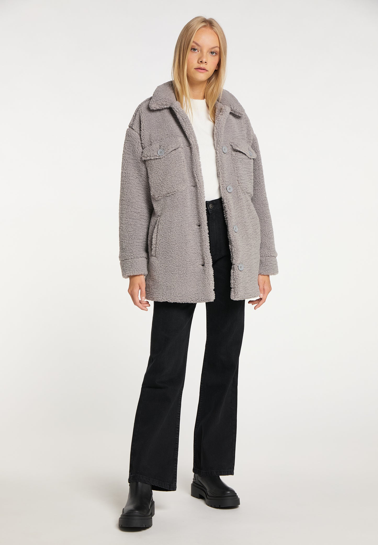 taddy women's teddy fur coat