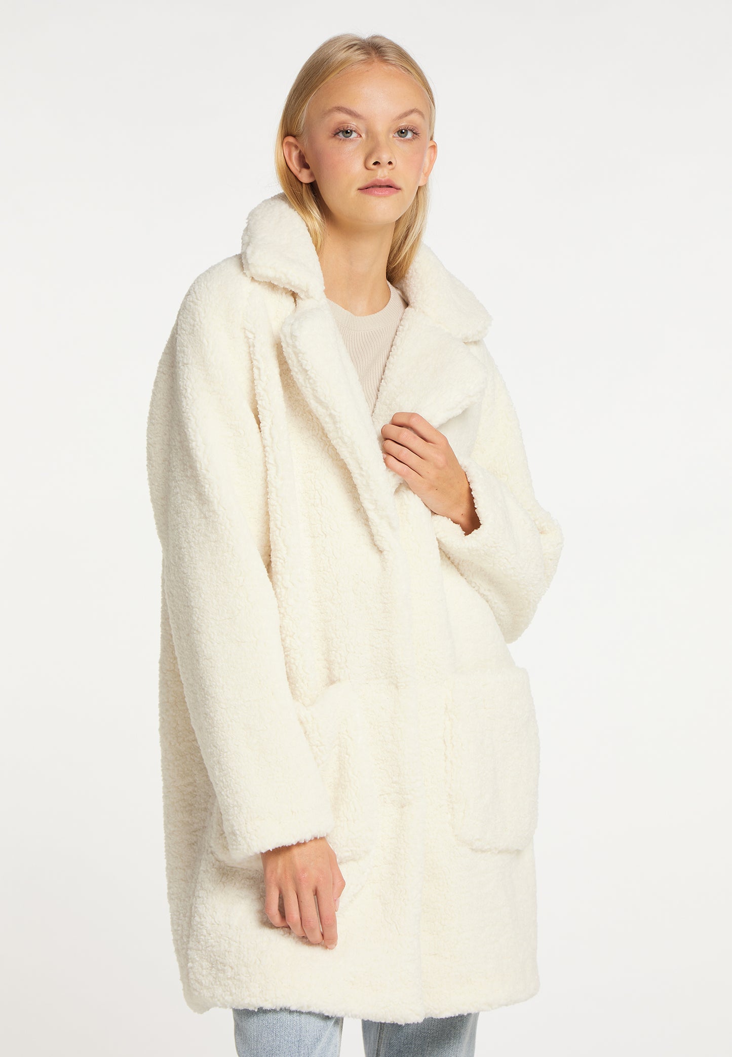 taddy women's teddy fur coat