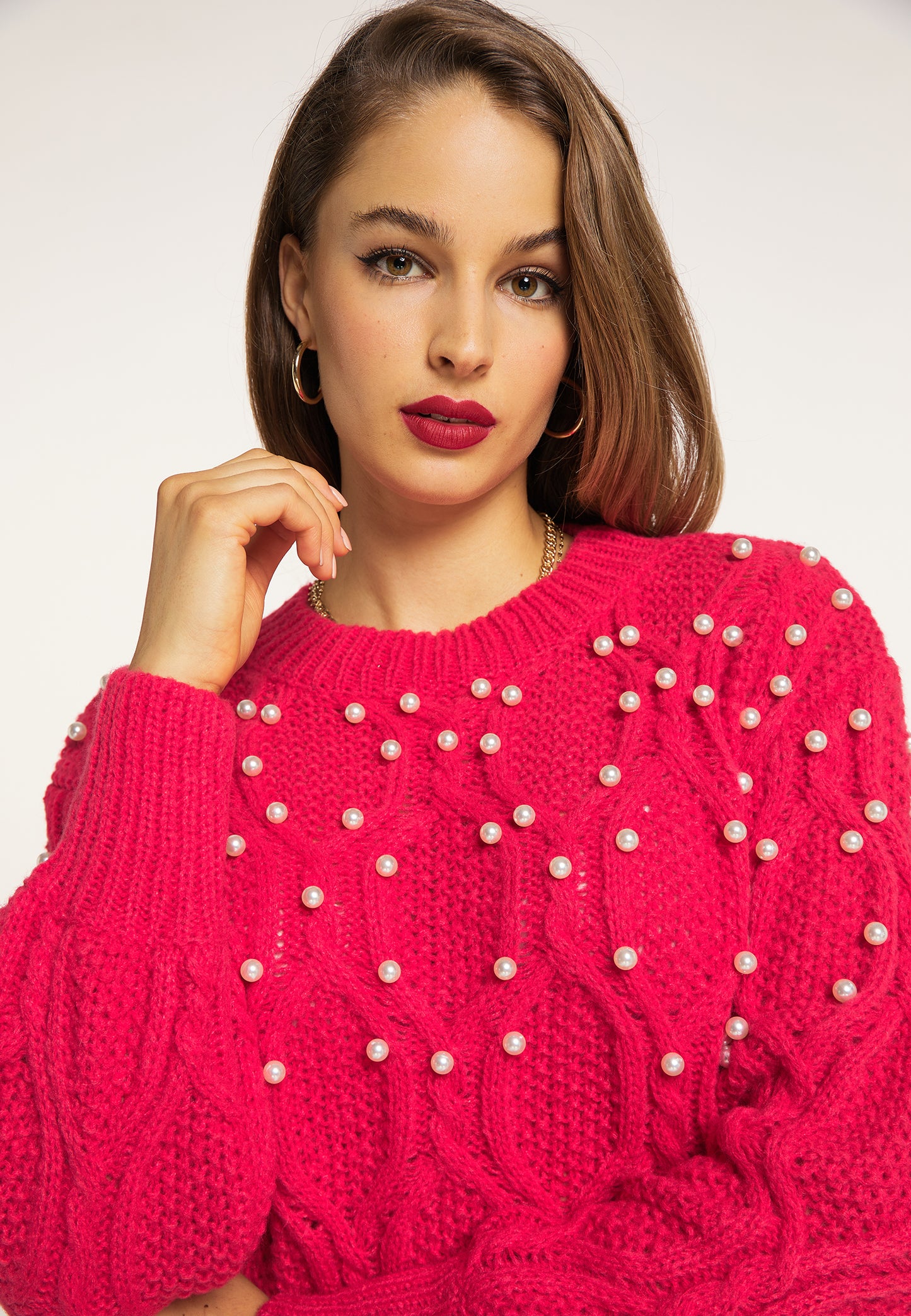 faina women's knitted sweater