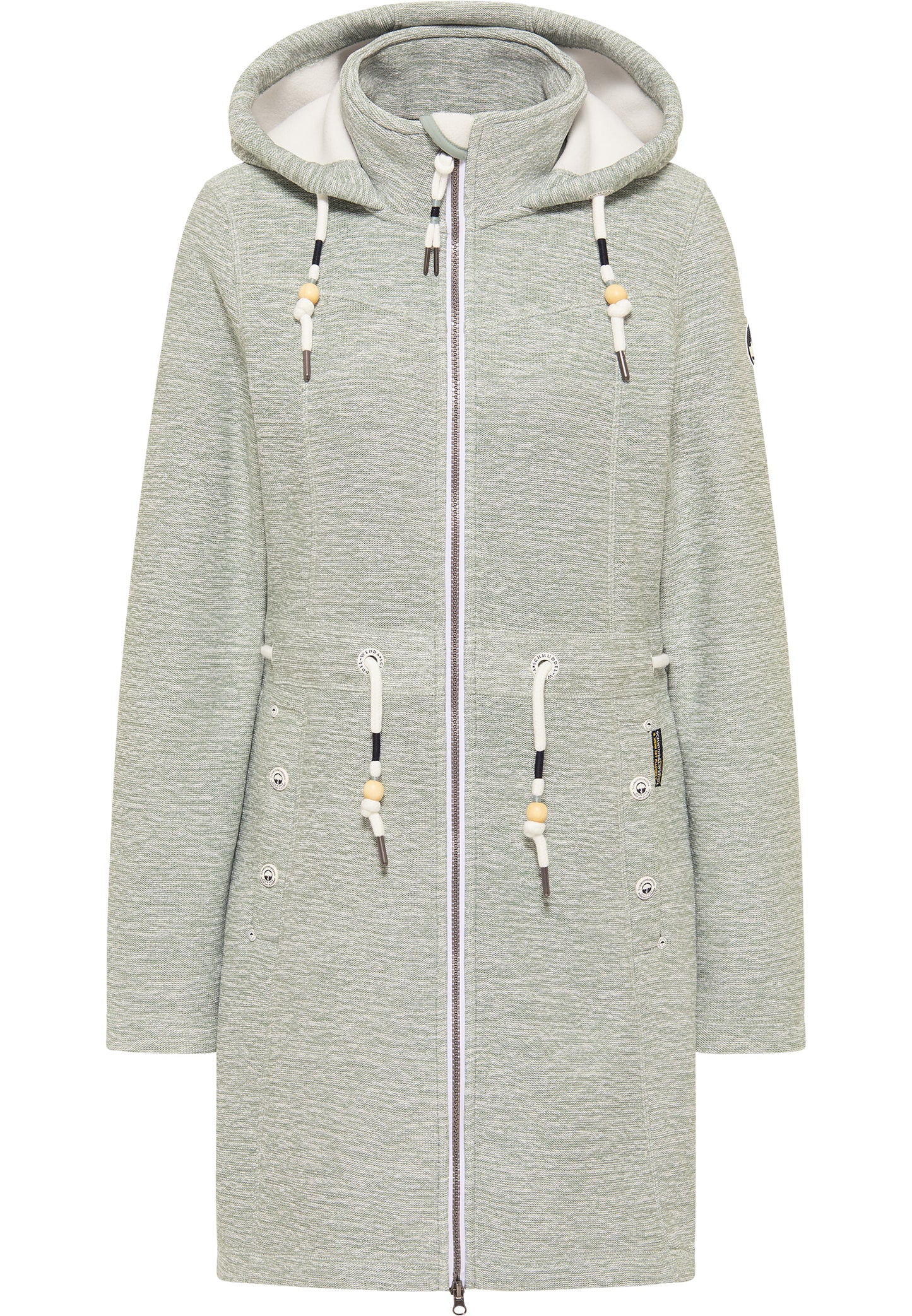 Schmuddelwedda women's knit fleece coat