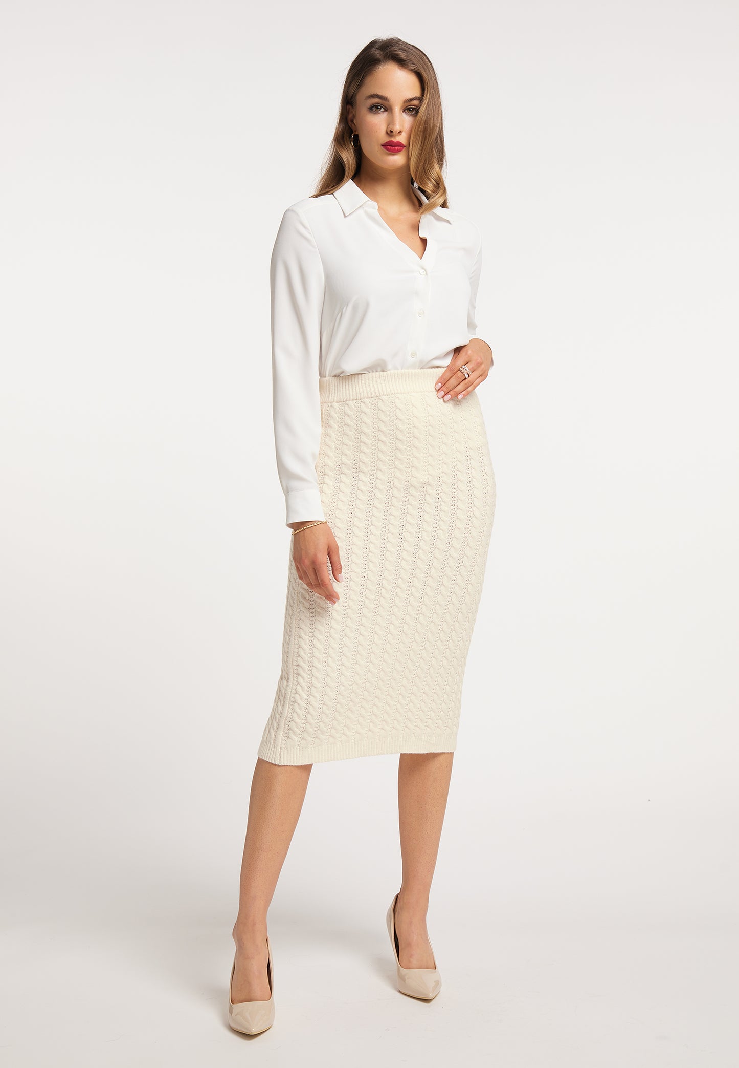 faina women's faina knitted skirt