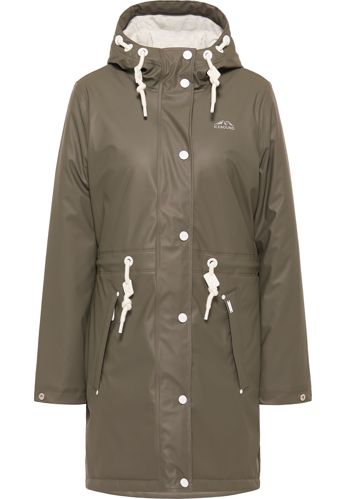 ICEBOUND women's padded rain coat