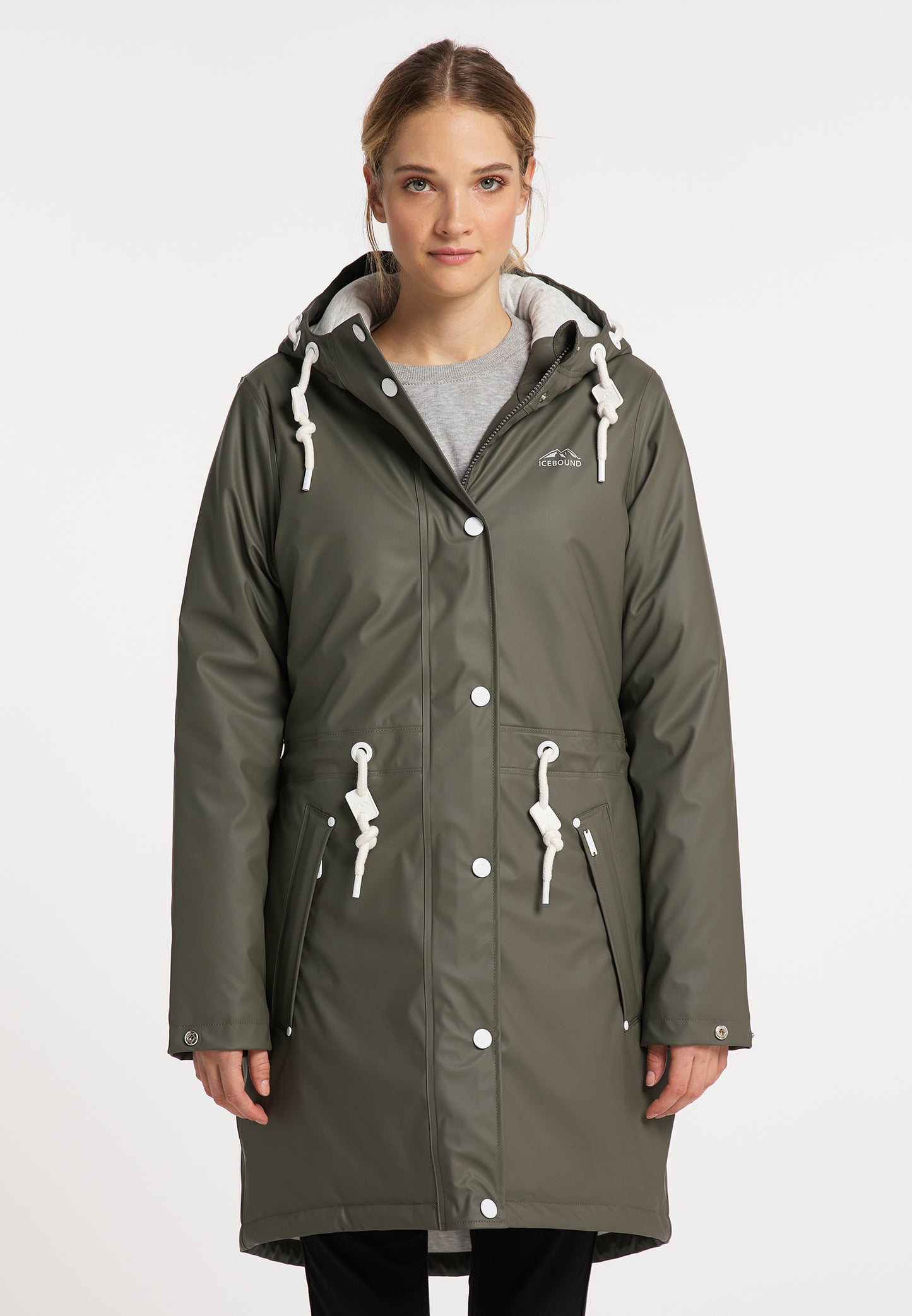ICEBOUND women's padded rain coat