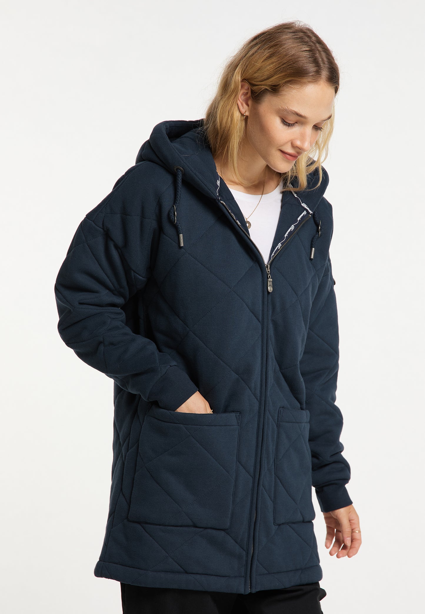 DreiMaster Vintage women's quilted sweat coat