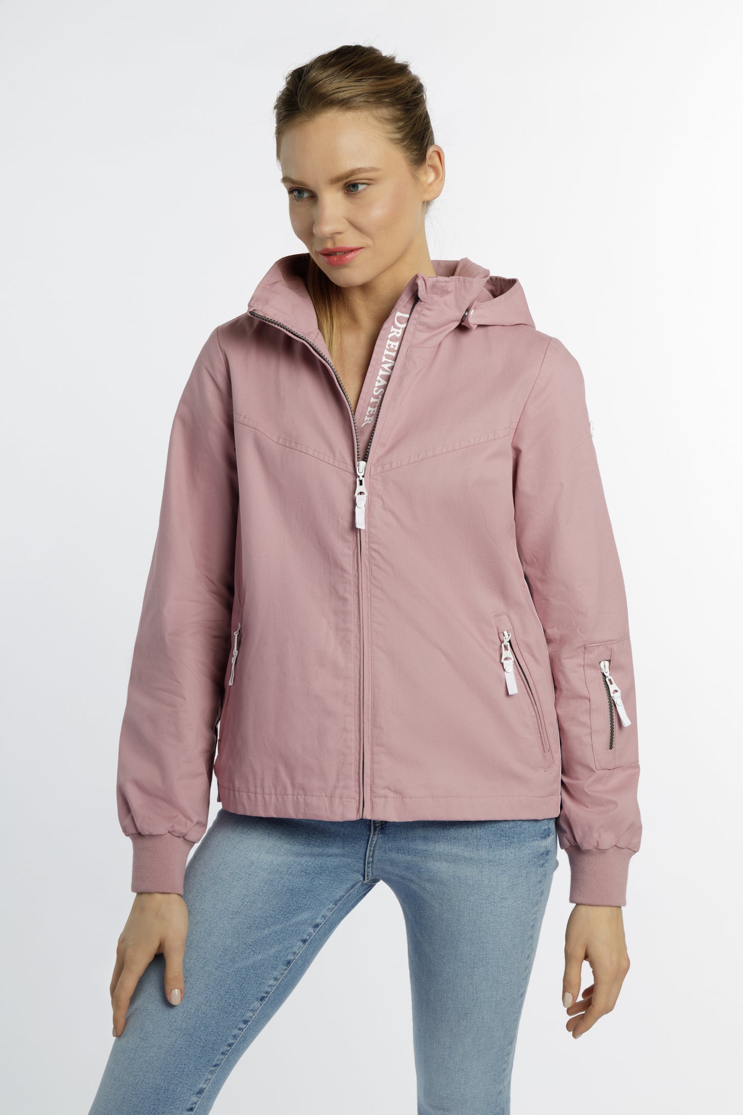 DreiMaster Maritim women's transition jacket made of cotton