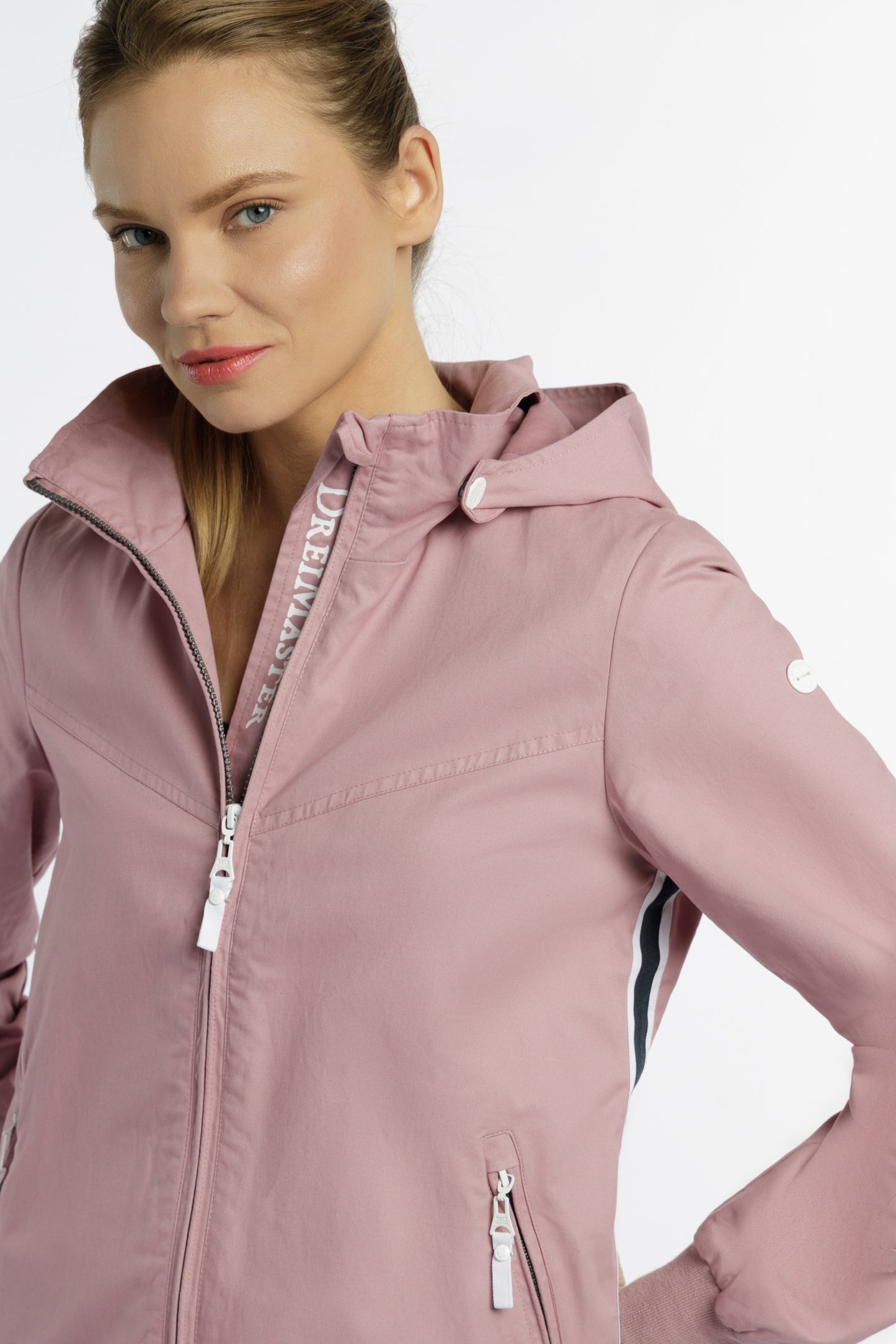 DreiMaster Maritim women's transition jacket made of cotton