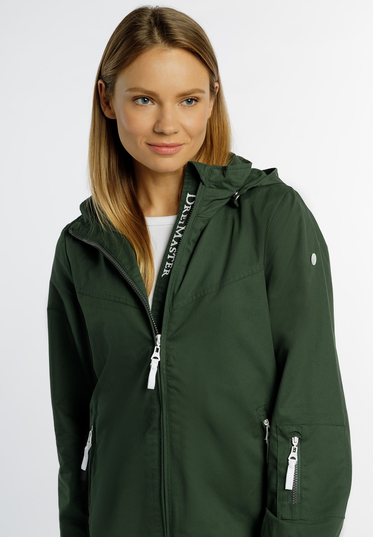 DreiMaster Maritim women's transition jacket made of cotton