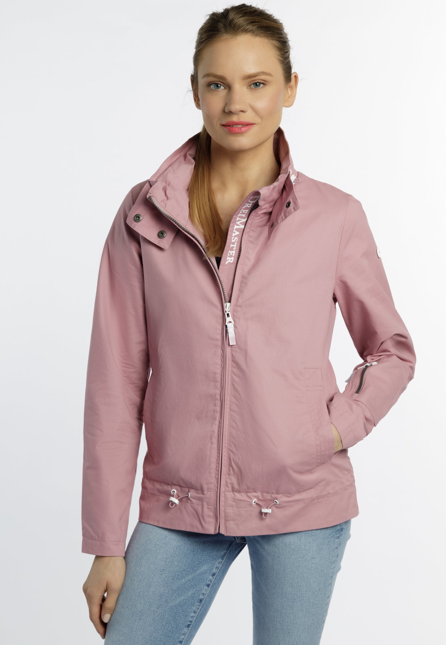 DreiMaster Maritim women's transition jacket made of cotton