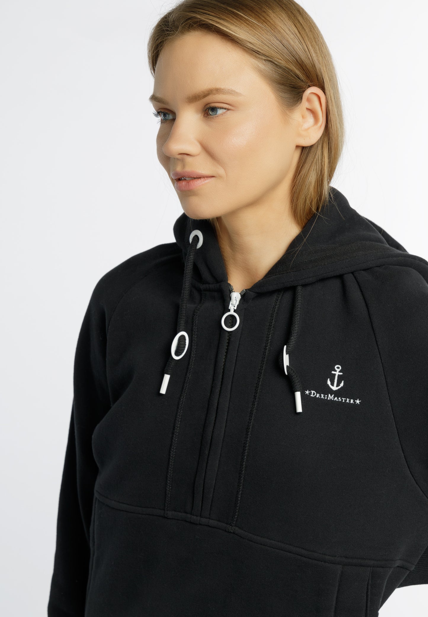 DreiMaster Maritim women's zip up hoodie
