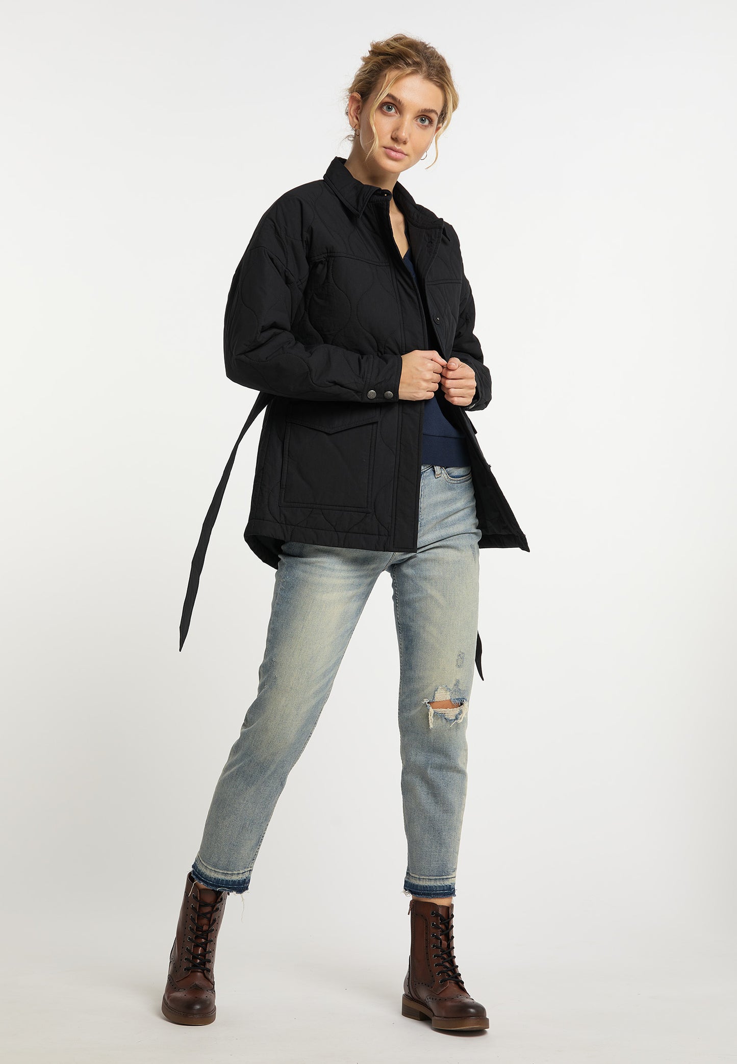 DreiMaster Vintage women's cotton overshirt