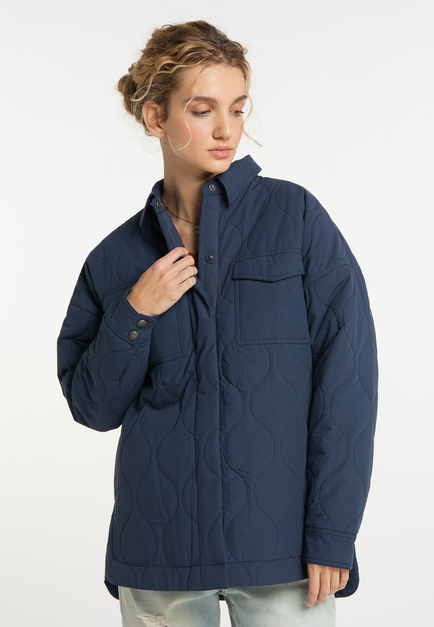 DreiMaster Vintage women's cotton overshirt