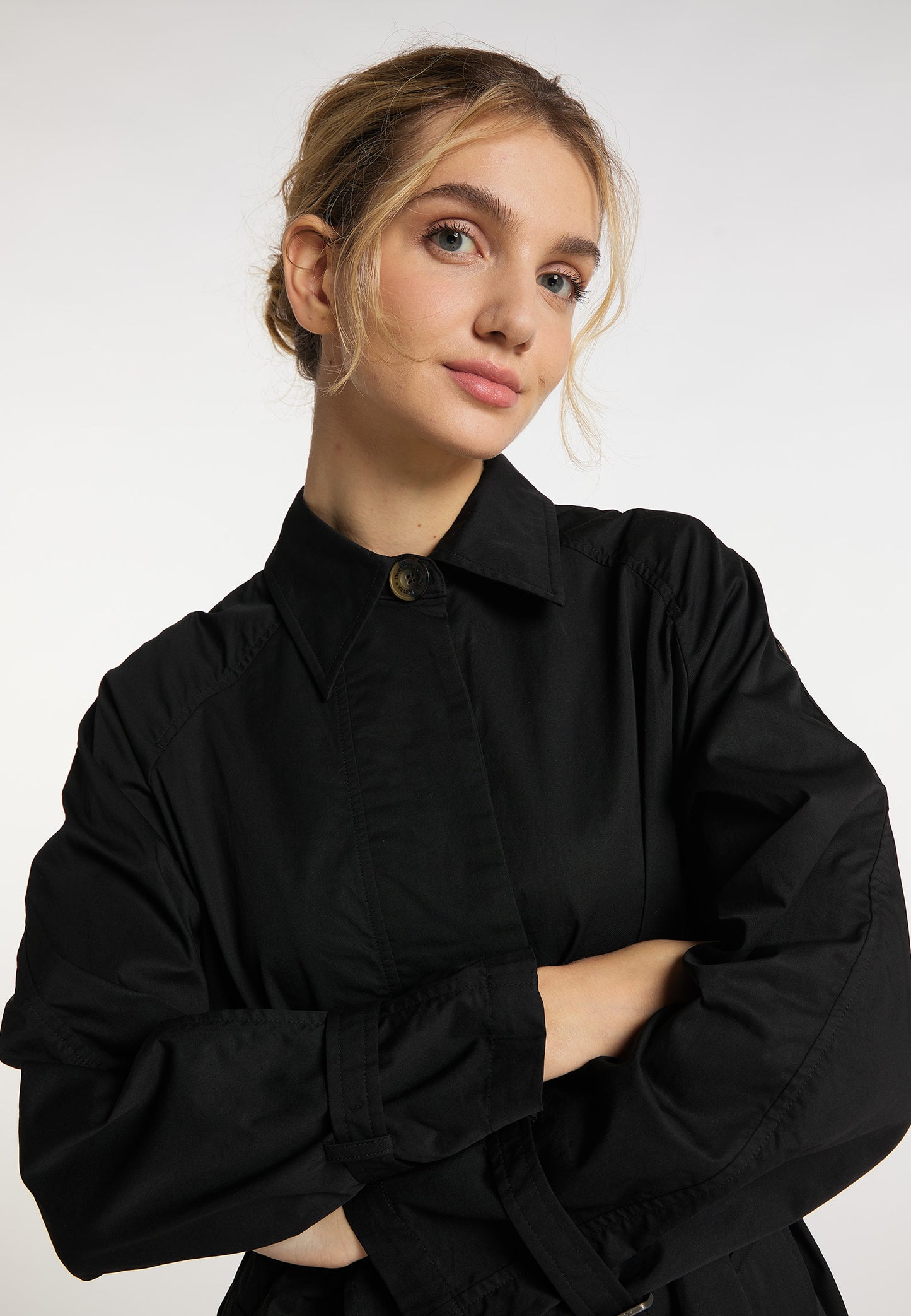 DreiMaster Vintage women's cotton trench coat