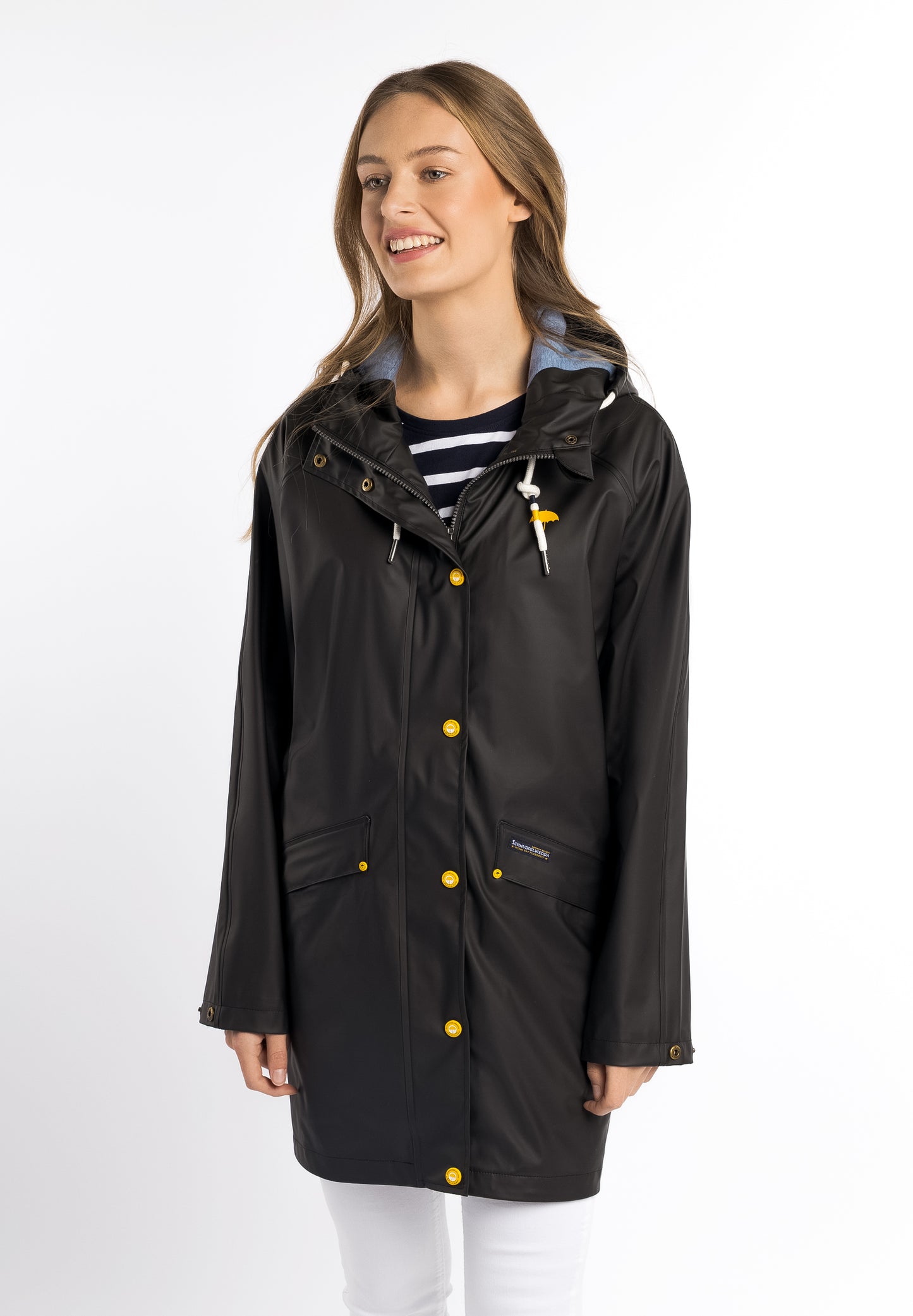 Schmuddelwedda women's oversized rain coat