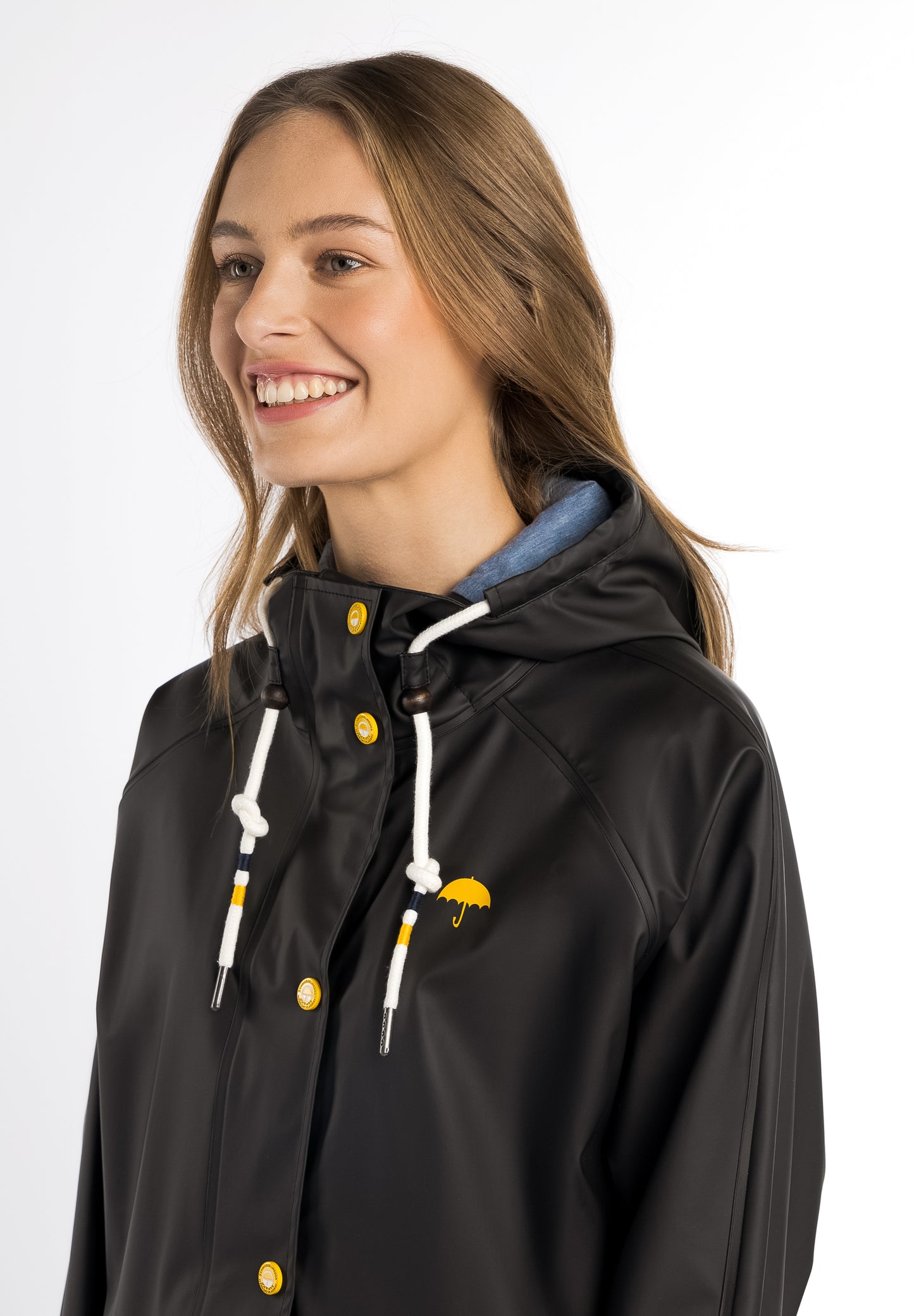Schmuddelwedda women's oversized rain coat
