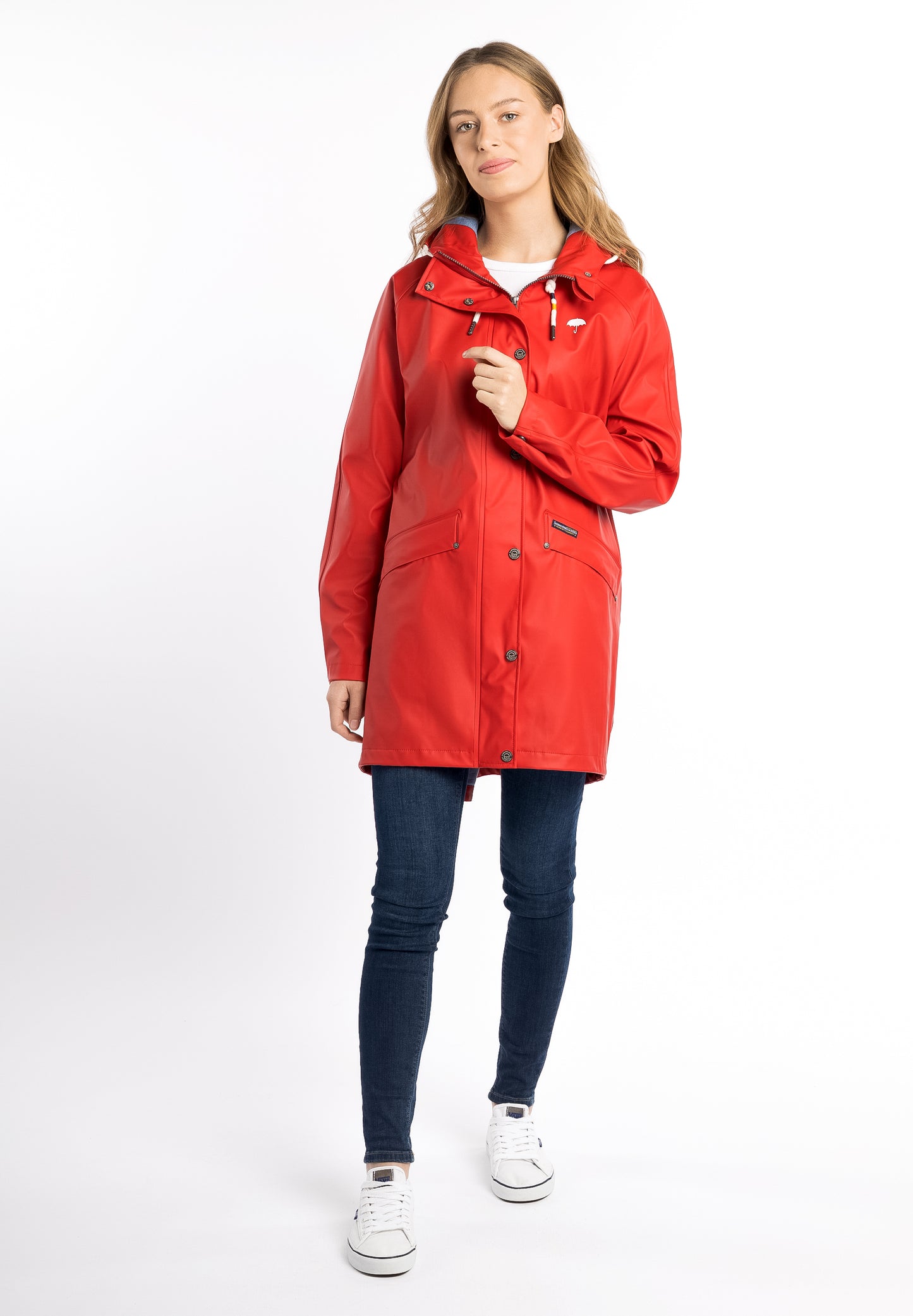 Schmuddelwedda women's oversized rain coat