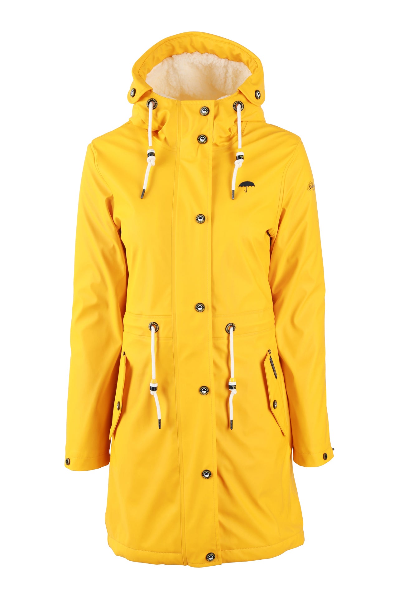 Schmuddelwedda women's rain coat with teddy lining