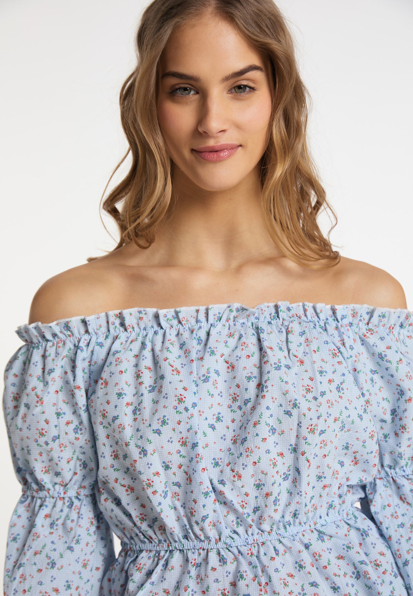 myMo women's blouse with vichy pattern